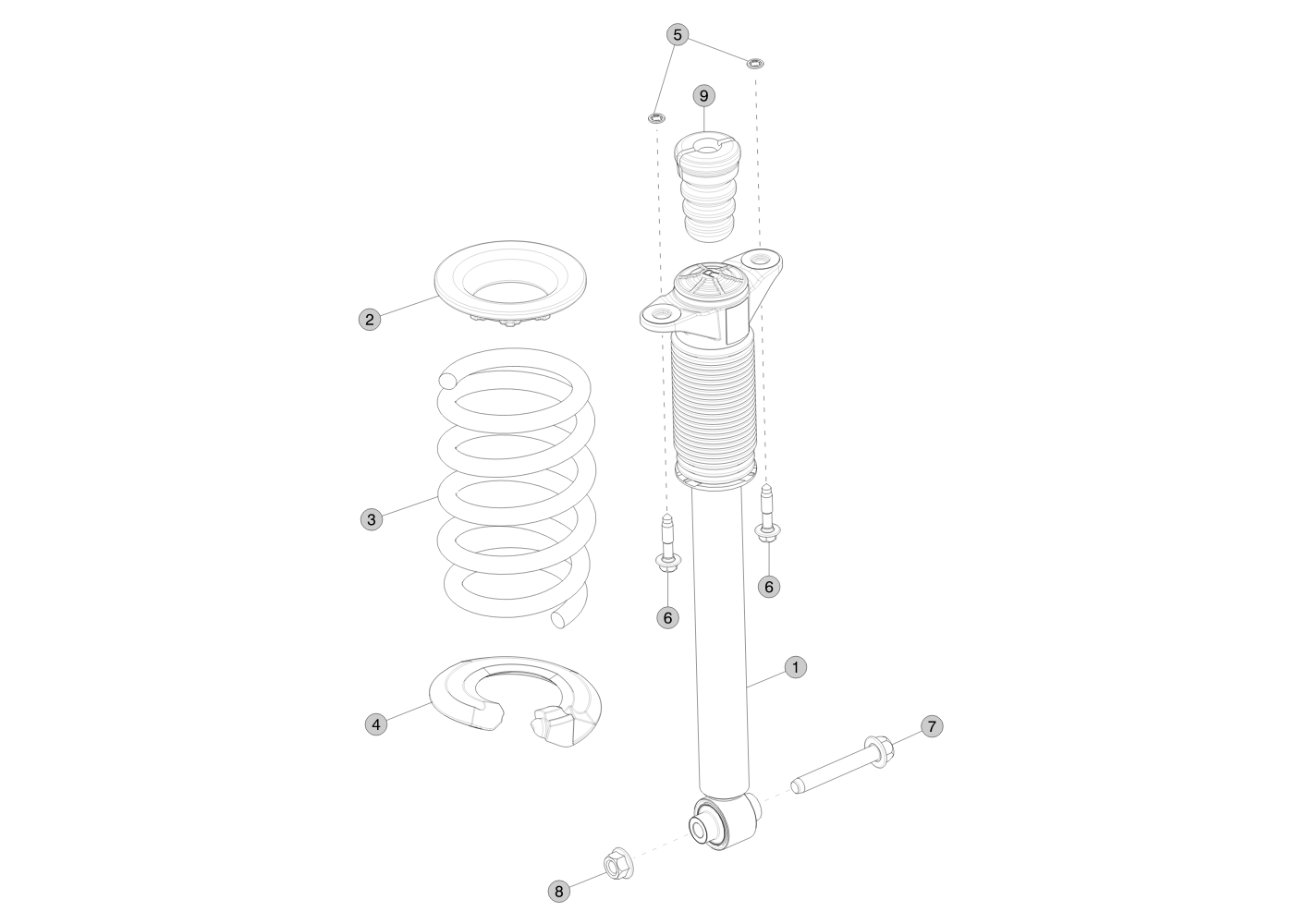 SPRING, REAR,  74.0-6900 – 1044080-00-A