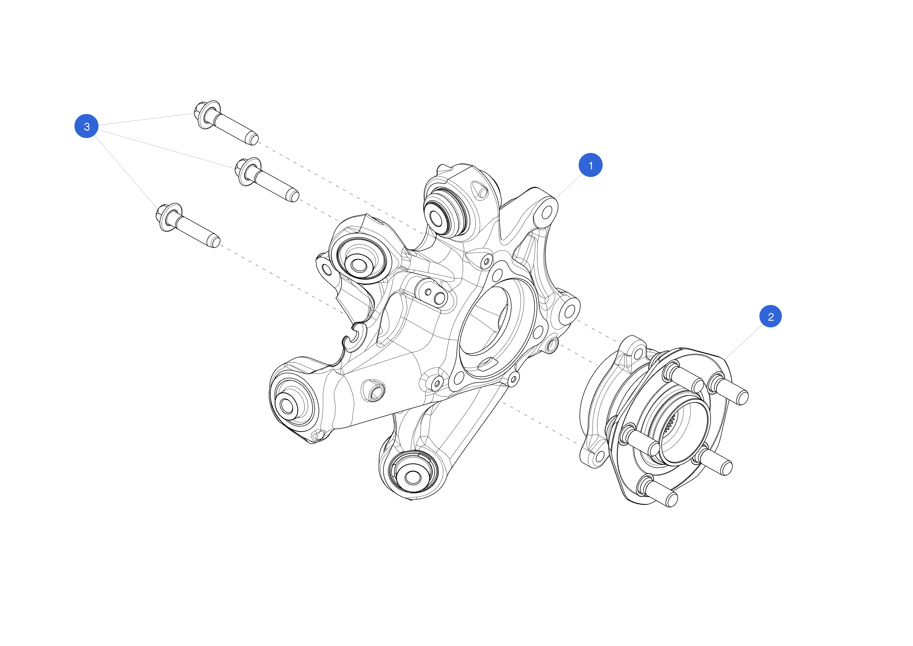 DRIVEN HUB 142MM FLANGE (2 pcs.) – 1044123-00-B