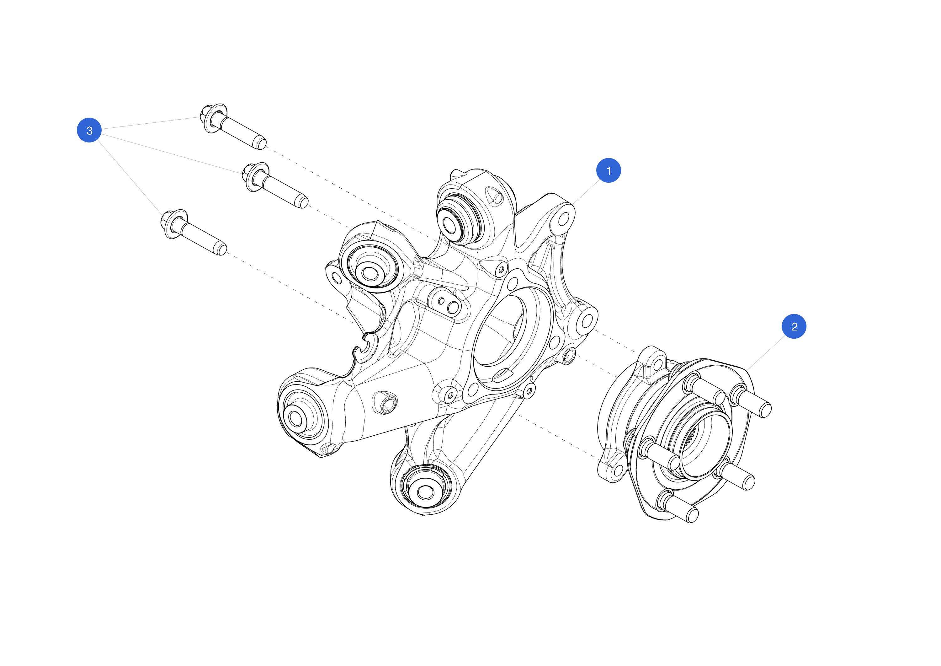 DRIVEN HUB 142MM FLANGE (2 pcs.) – 1044123-00-B