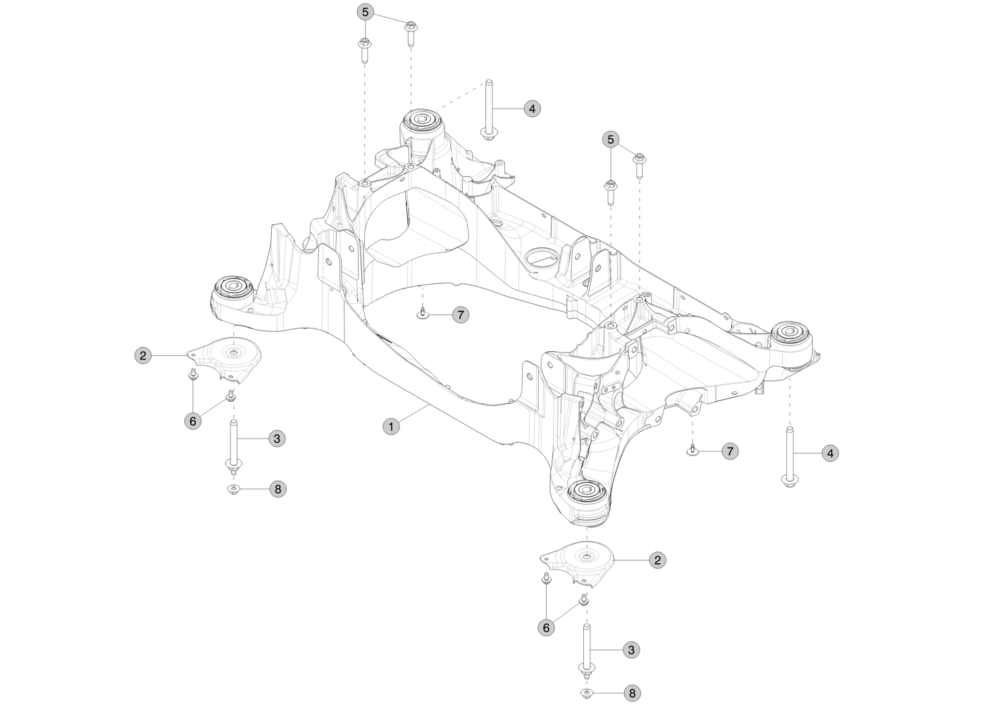 NUT - HF - M10 - 1.5 - [10] - G0110. (2 pcs.) – 1454548-00-A
