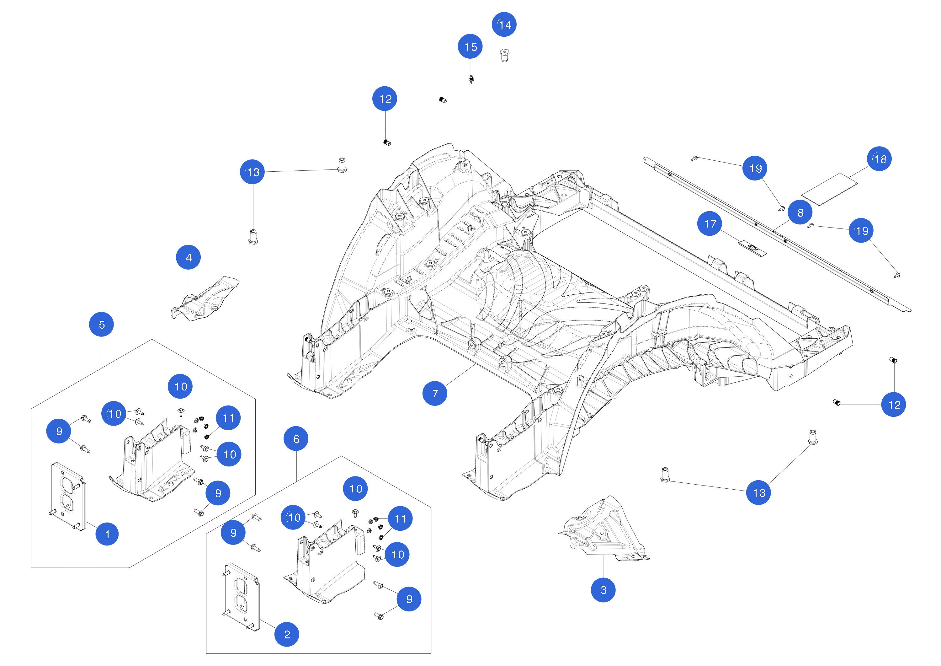 INSRT-HEX,M22+M10-1.5,[109],G1009,T01 (10 pcs.) – 1552412-00-B