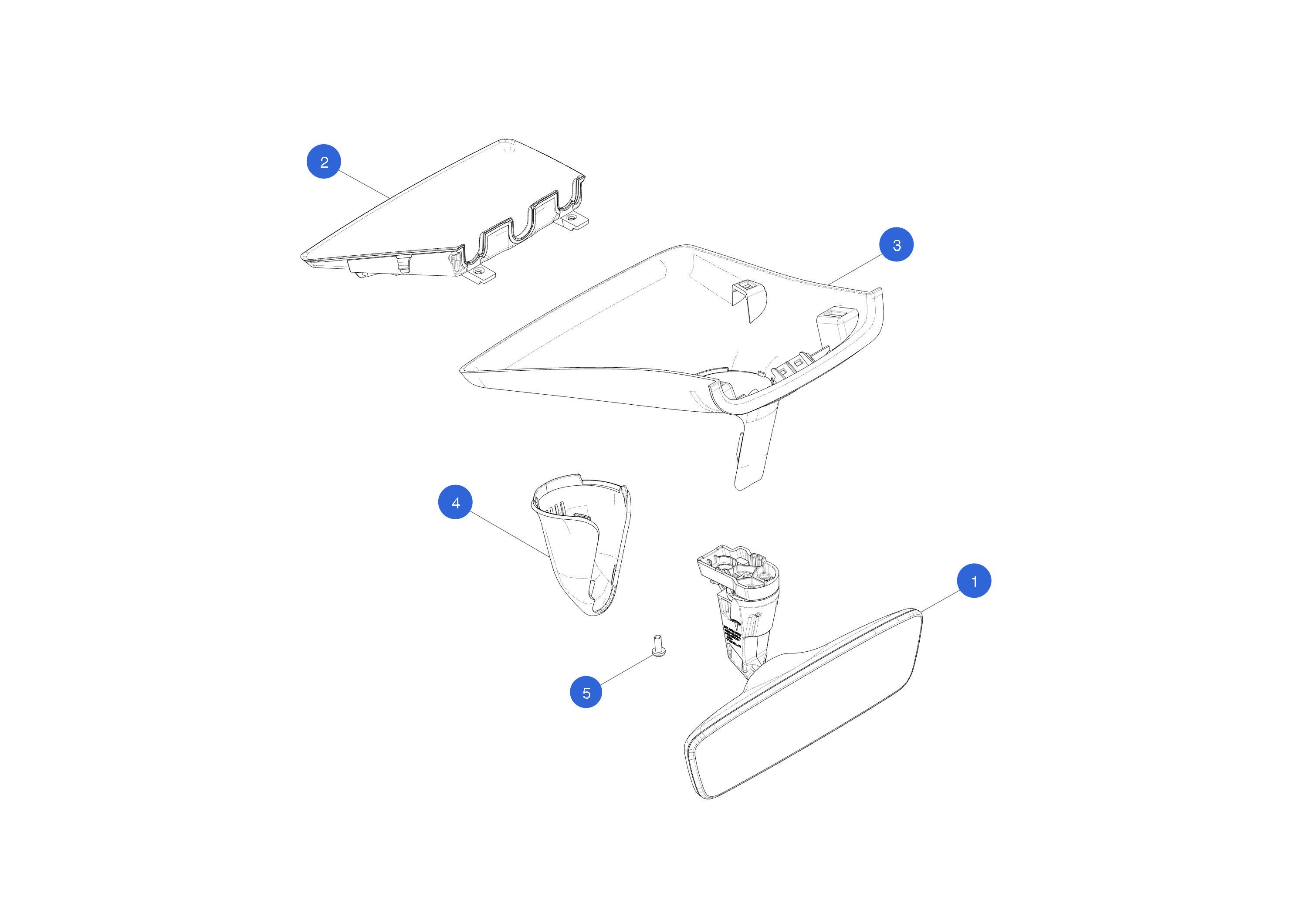 GLARE SHIELD - ULTRABLACK (1 pcs.) – 1783801-00-C