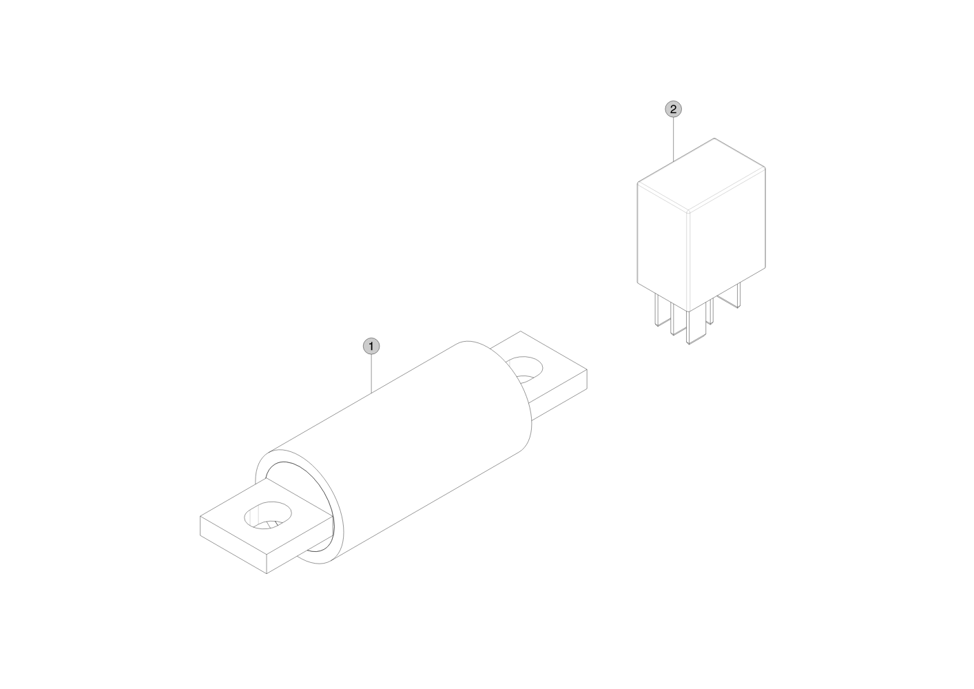FUSE, 100 AMP, 500 VOLT, TYPE QS (1 pcs.) – 2005690