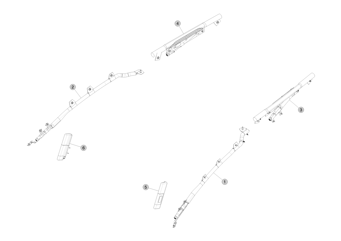 1ST ROW CURTAIN AIRBAG - RIGHT HAND (1 pcs.) – 1036759-00-H