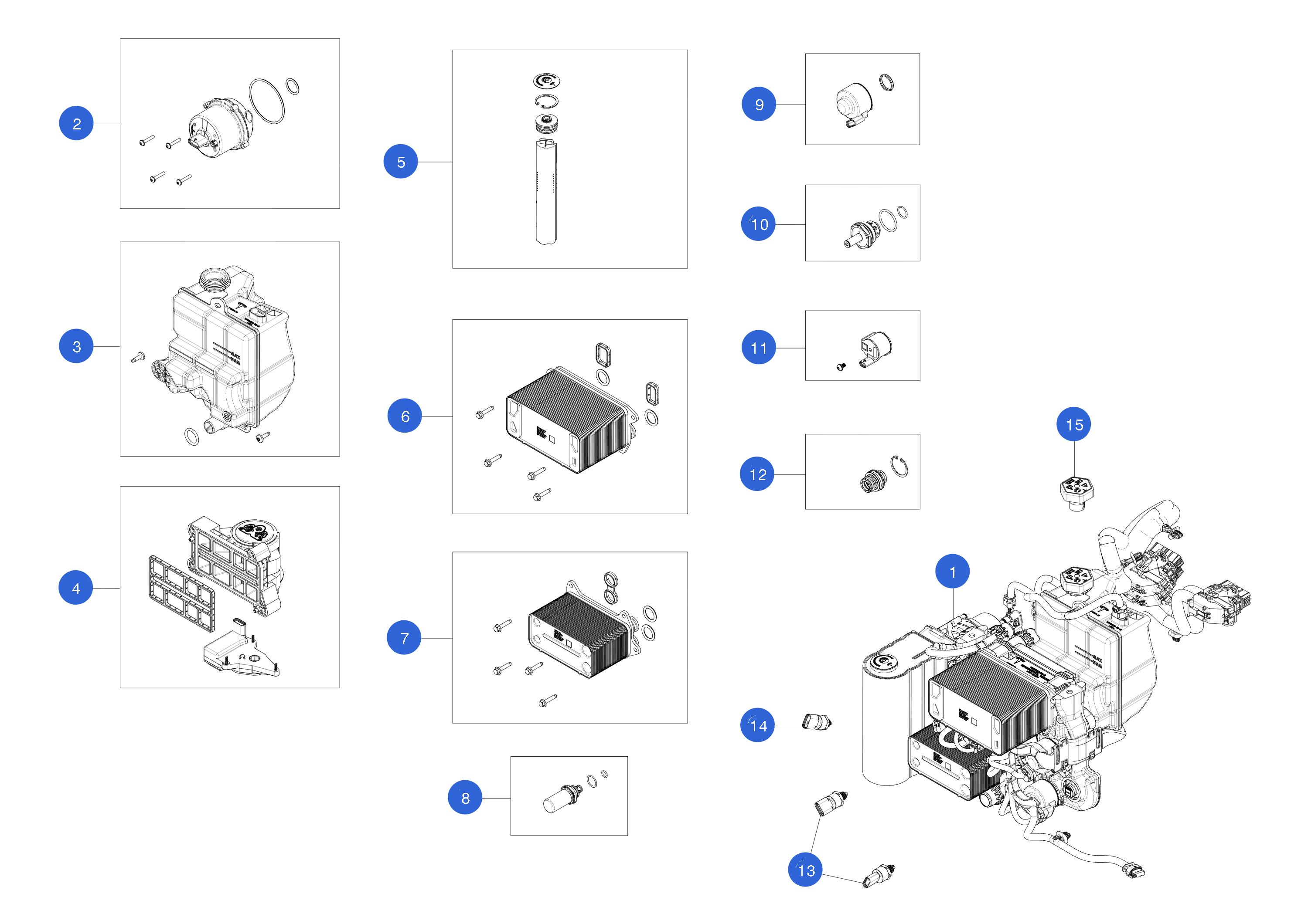 PRESSURE TEMPERATURE SENSOR - LOW PRESSURE (1 pcs.) – 1510048-00-D