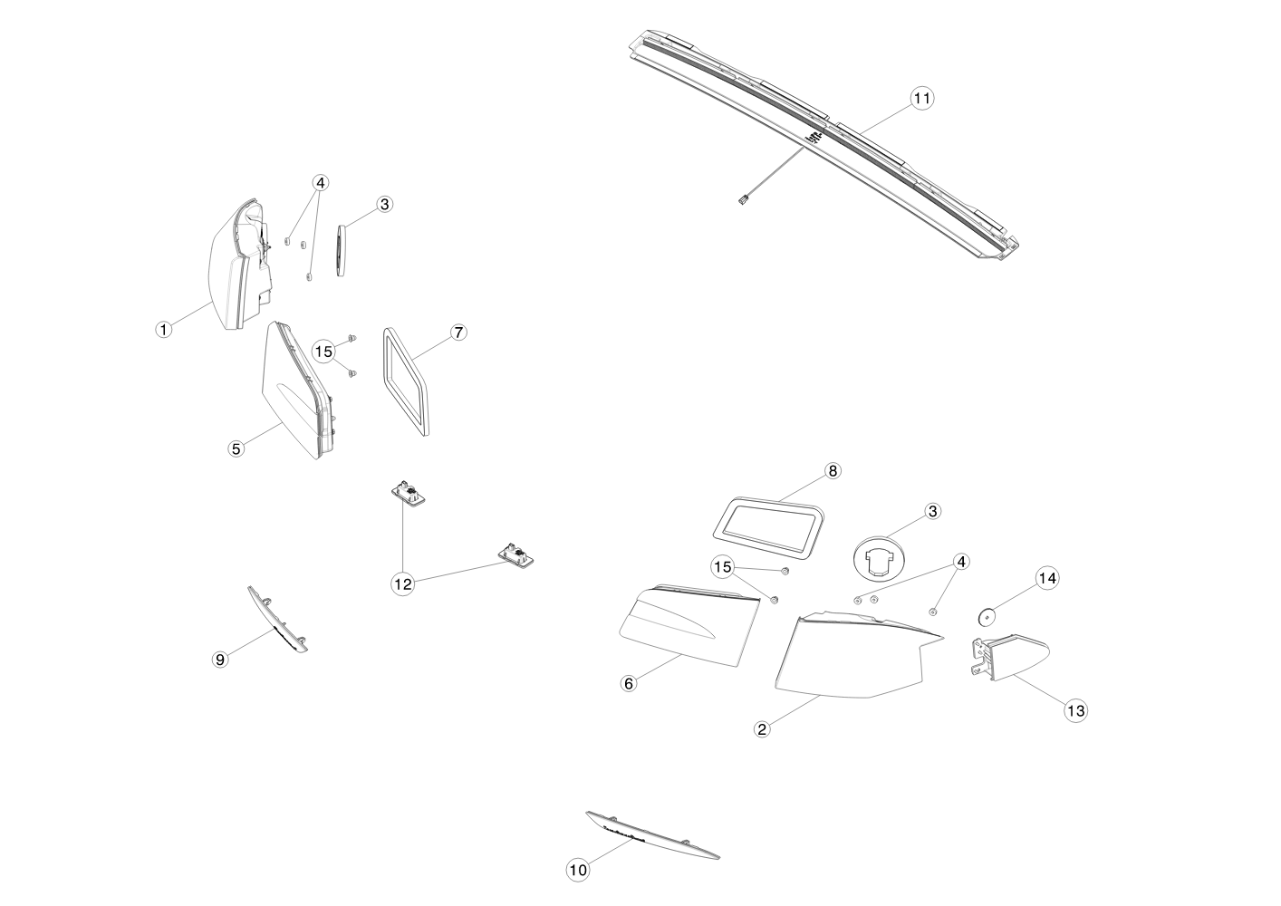 CAP - FLANGE - 6.8 INSIDE DIAMETER - 9.0 OUTSIDE DIAMETER (50 pcs.) – 1018585-00-A