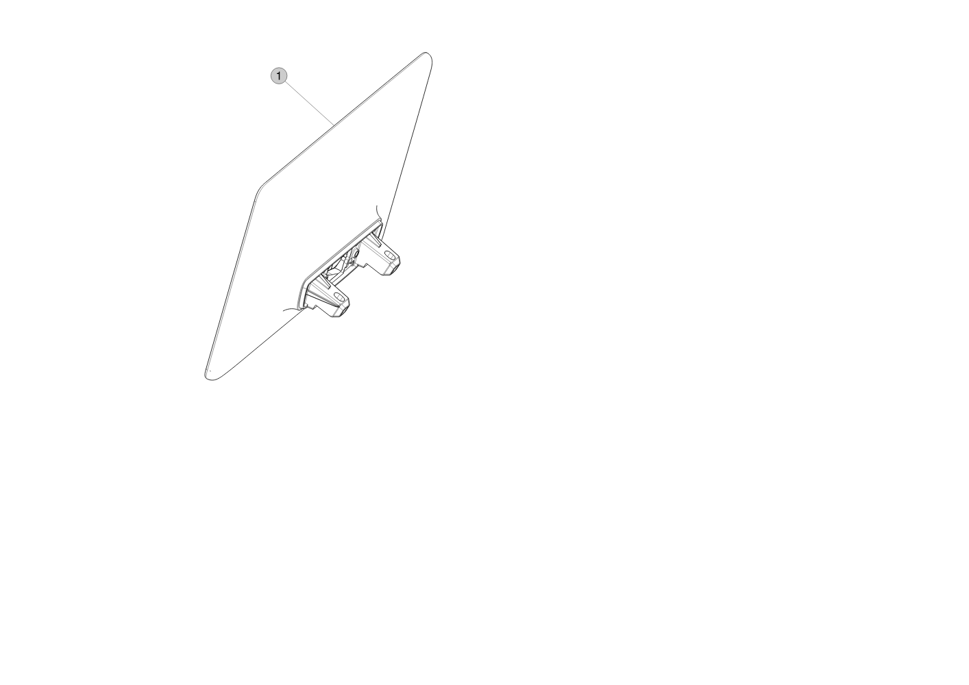 ASSEMBLY - CENTER DISPLAY – 1089543-00-K