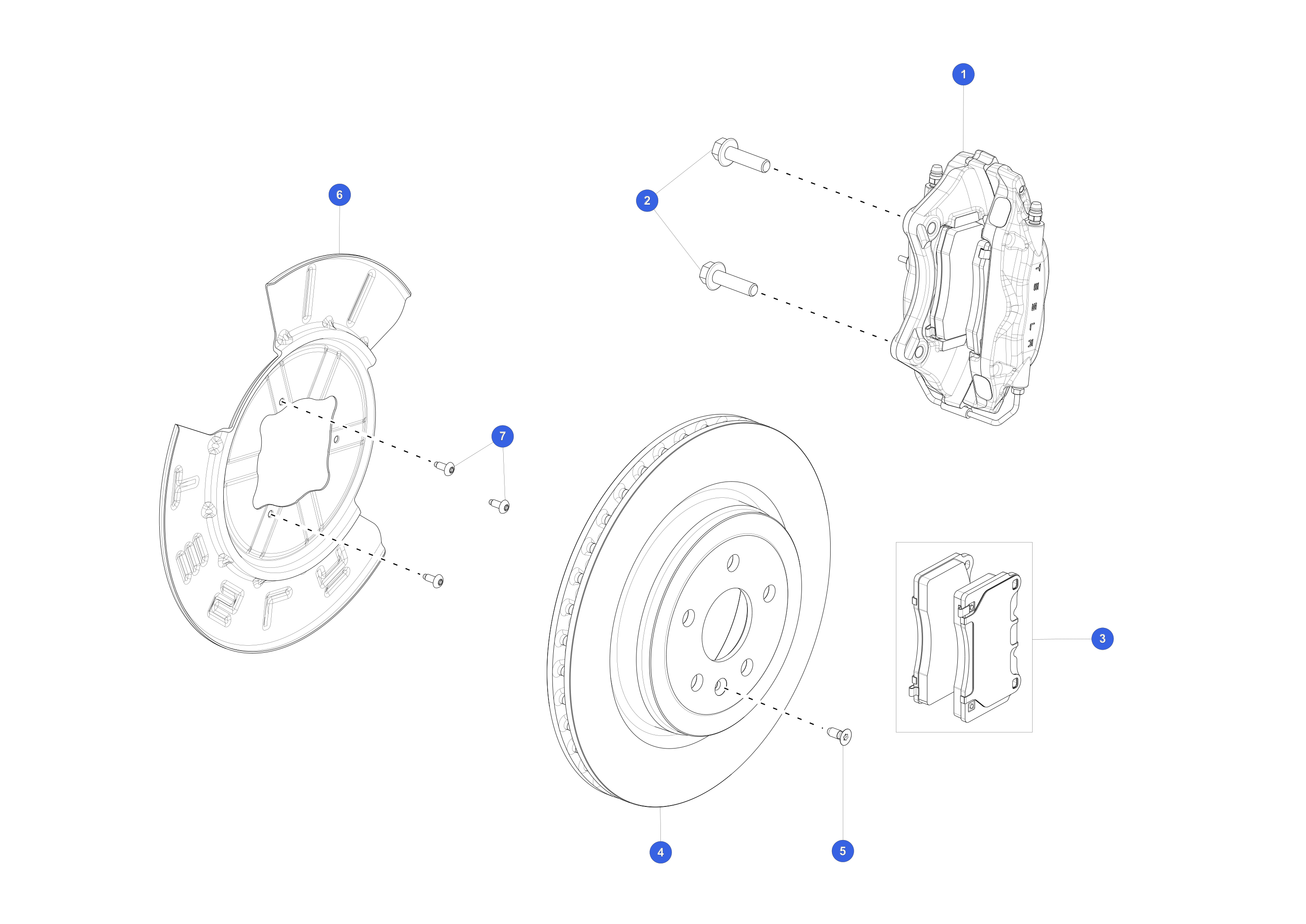 REAR BRAKE PAD NOISE SHIM KIT – 1059198-00-A