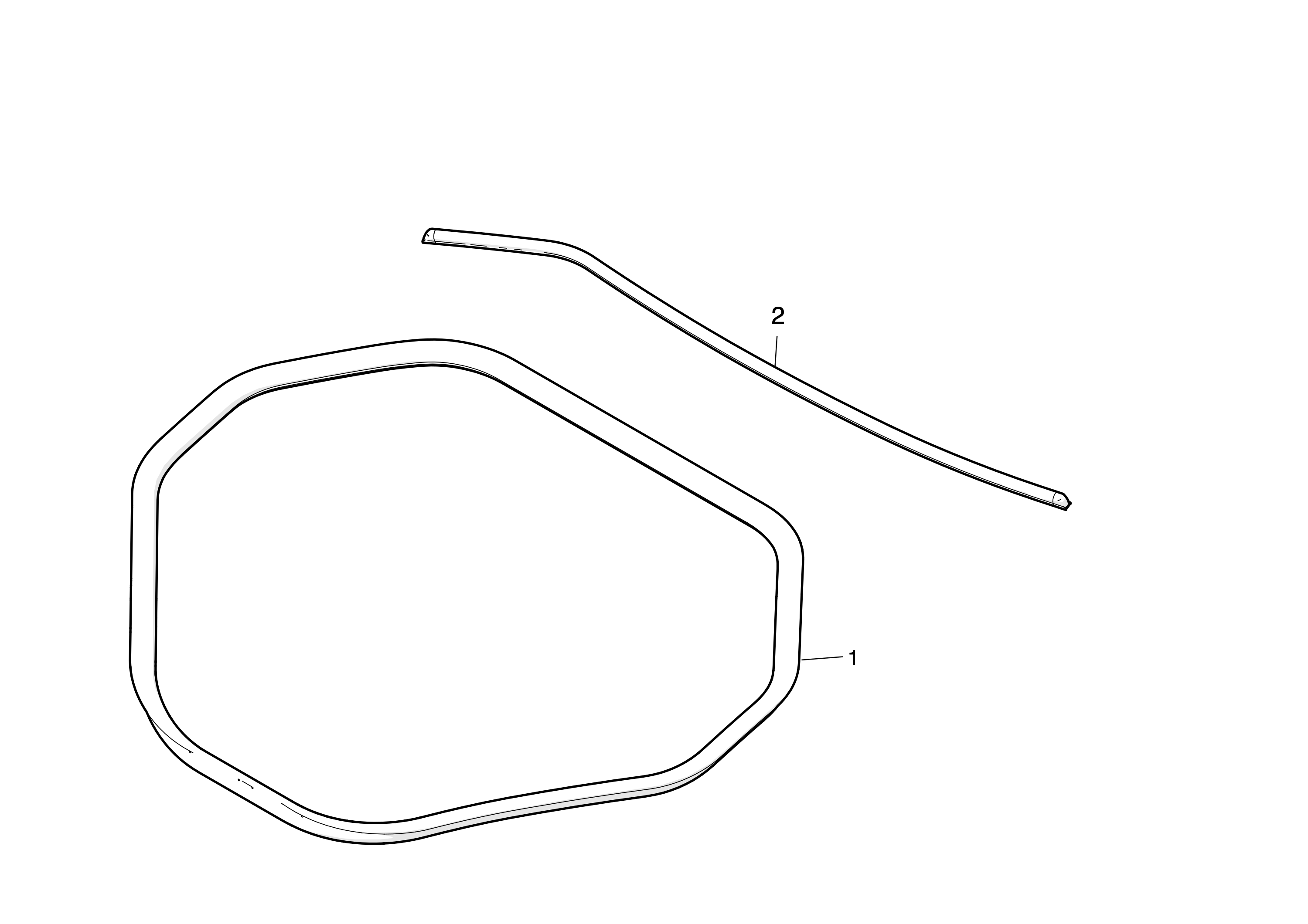 SEAL, HOOD TO COWL, REFRESH – 1060710-00-A