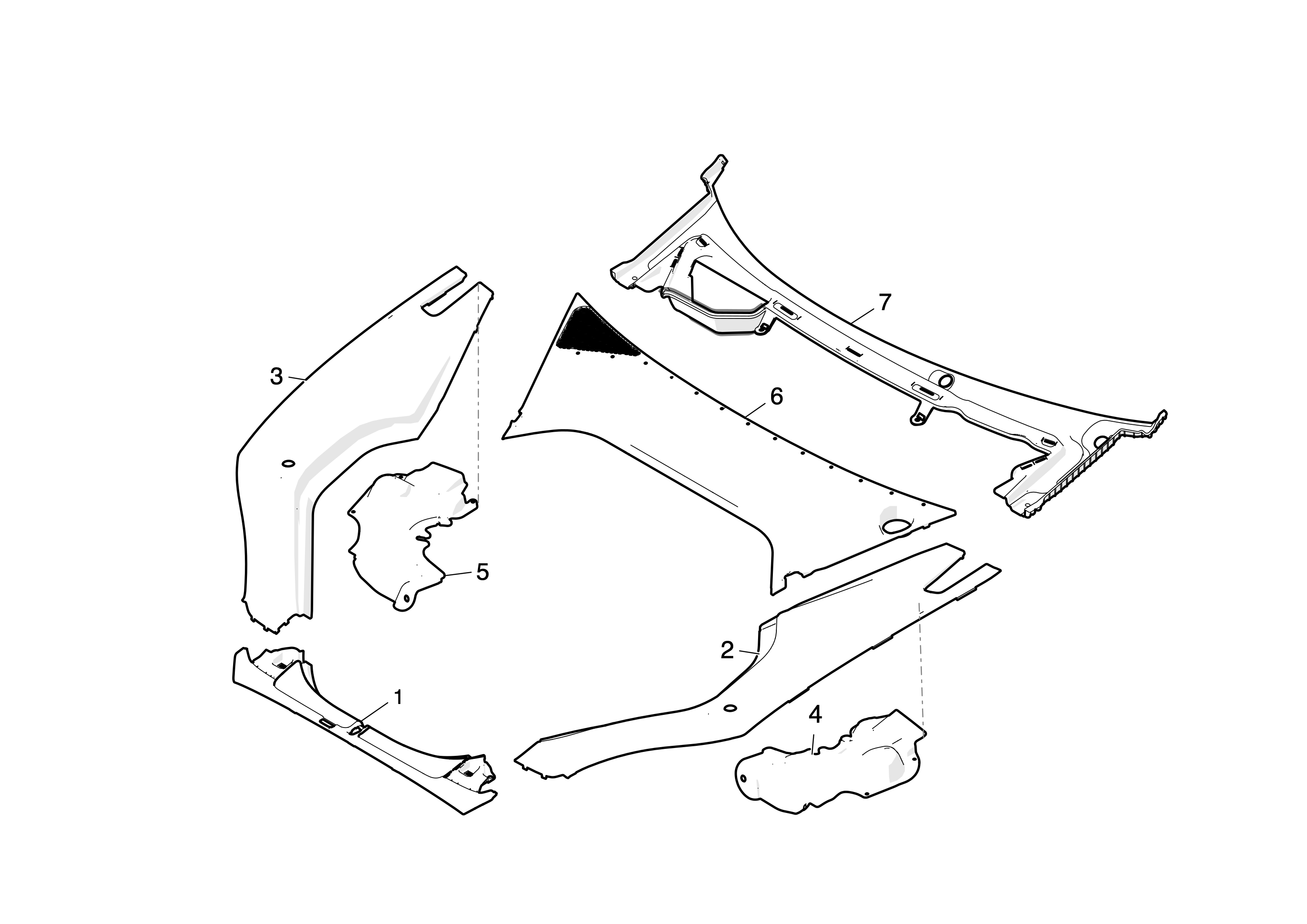 CLIP - UNDERHOOD APRON TO FENDER – 1012944-00-D