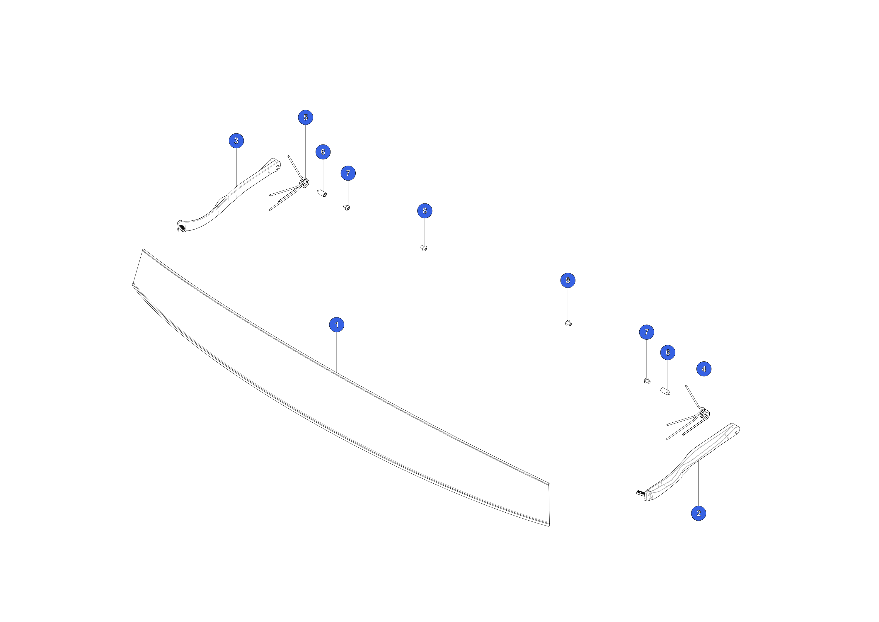 ASY, WIND DEFLECTOR – 1060126-00-A