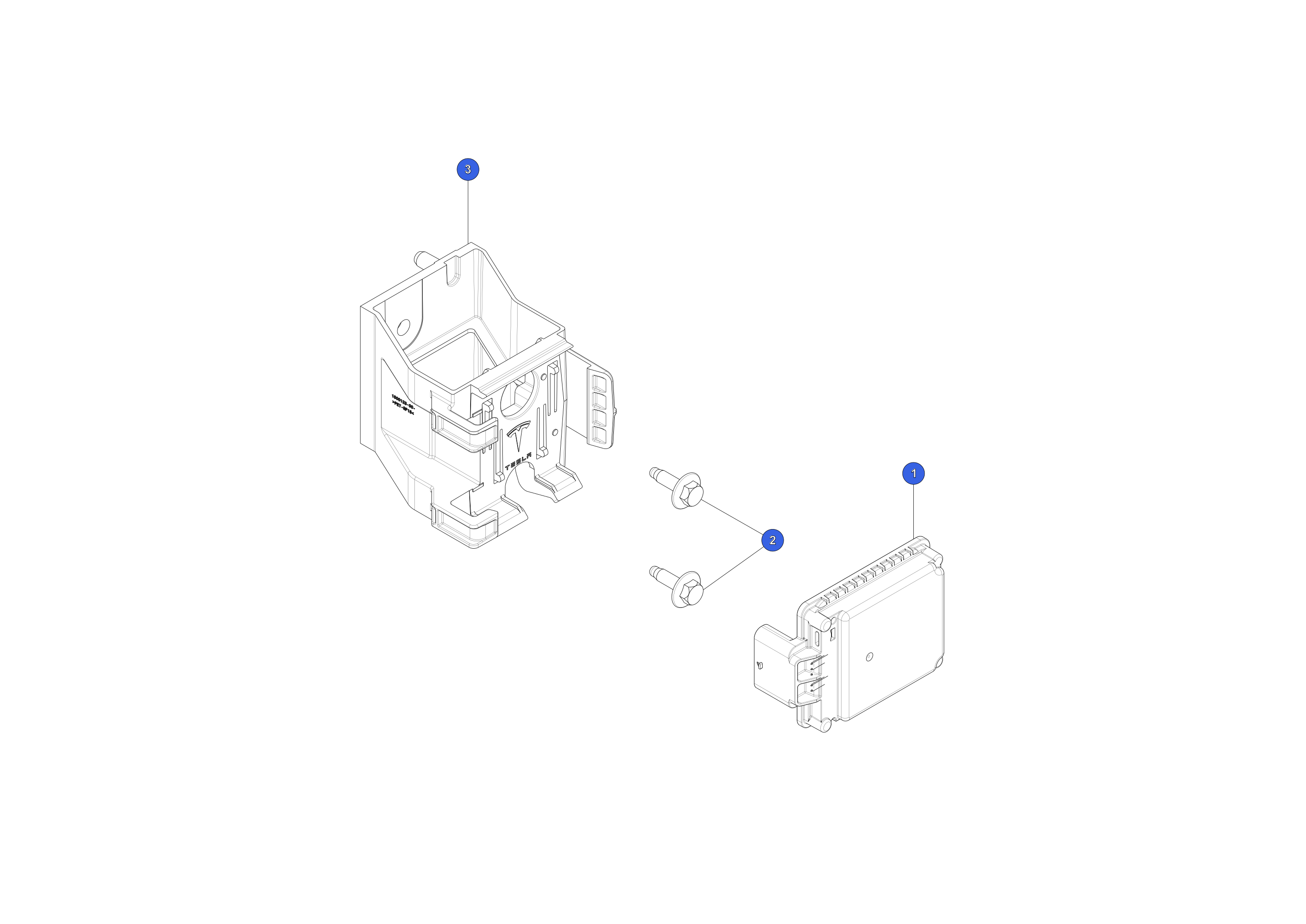 RADAR - SEVEN PIN PERPENDICULAR – 1108647-00-H