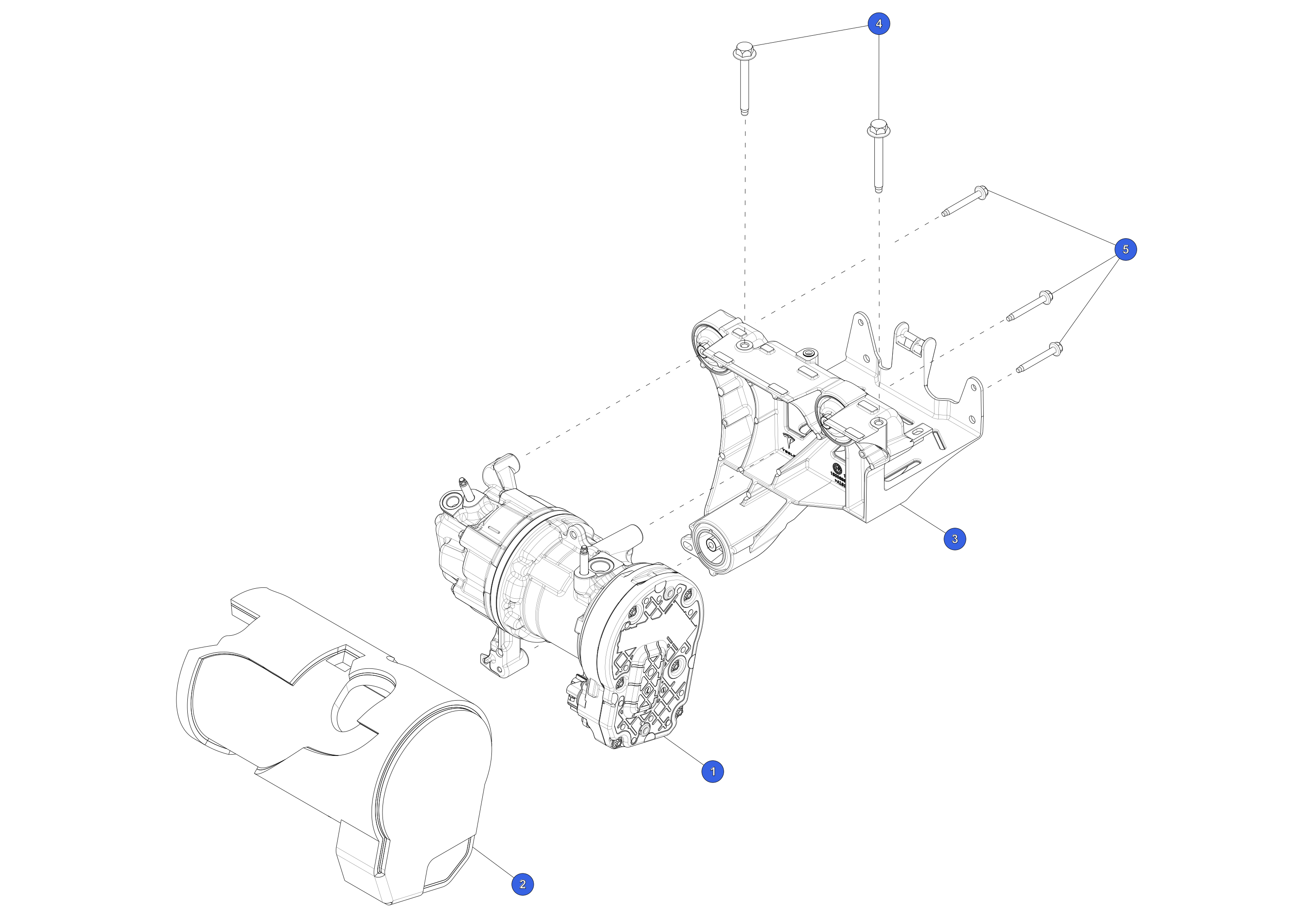 ACOUSTIC BLANKET- AC COMPRESSOR – 1916726-00-C