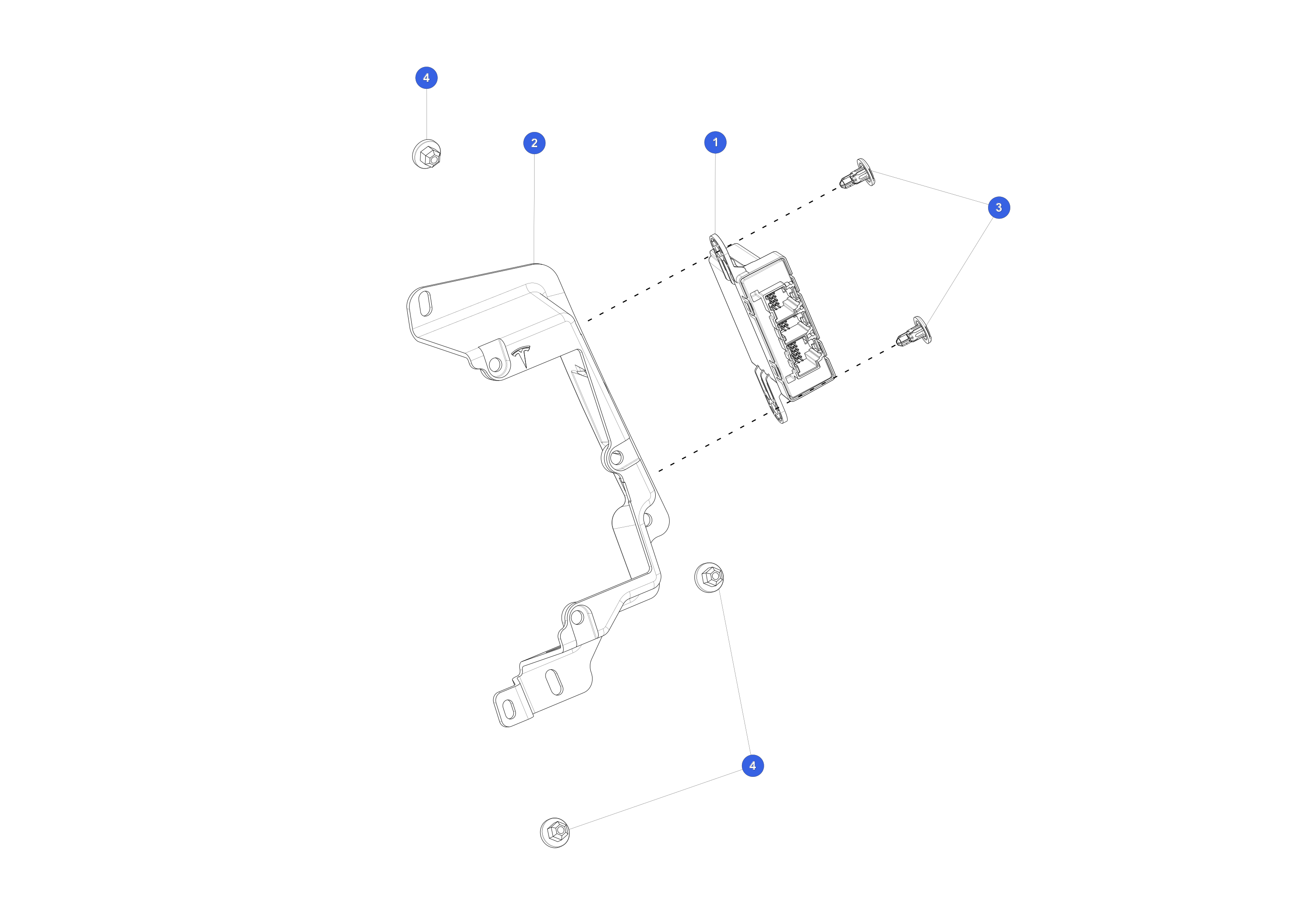 ECU, PARK ASSIST, COYOTE, MDLS/X – 1100308-00-A