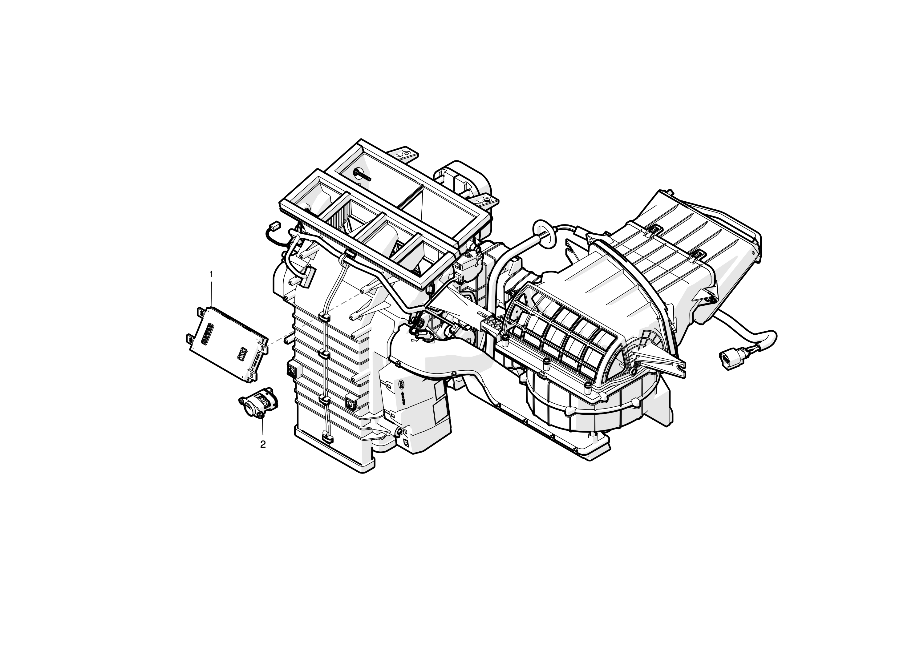 HVAC HARNESS - MODEL S AND X – 1052401-00-A