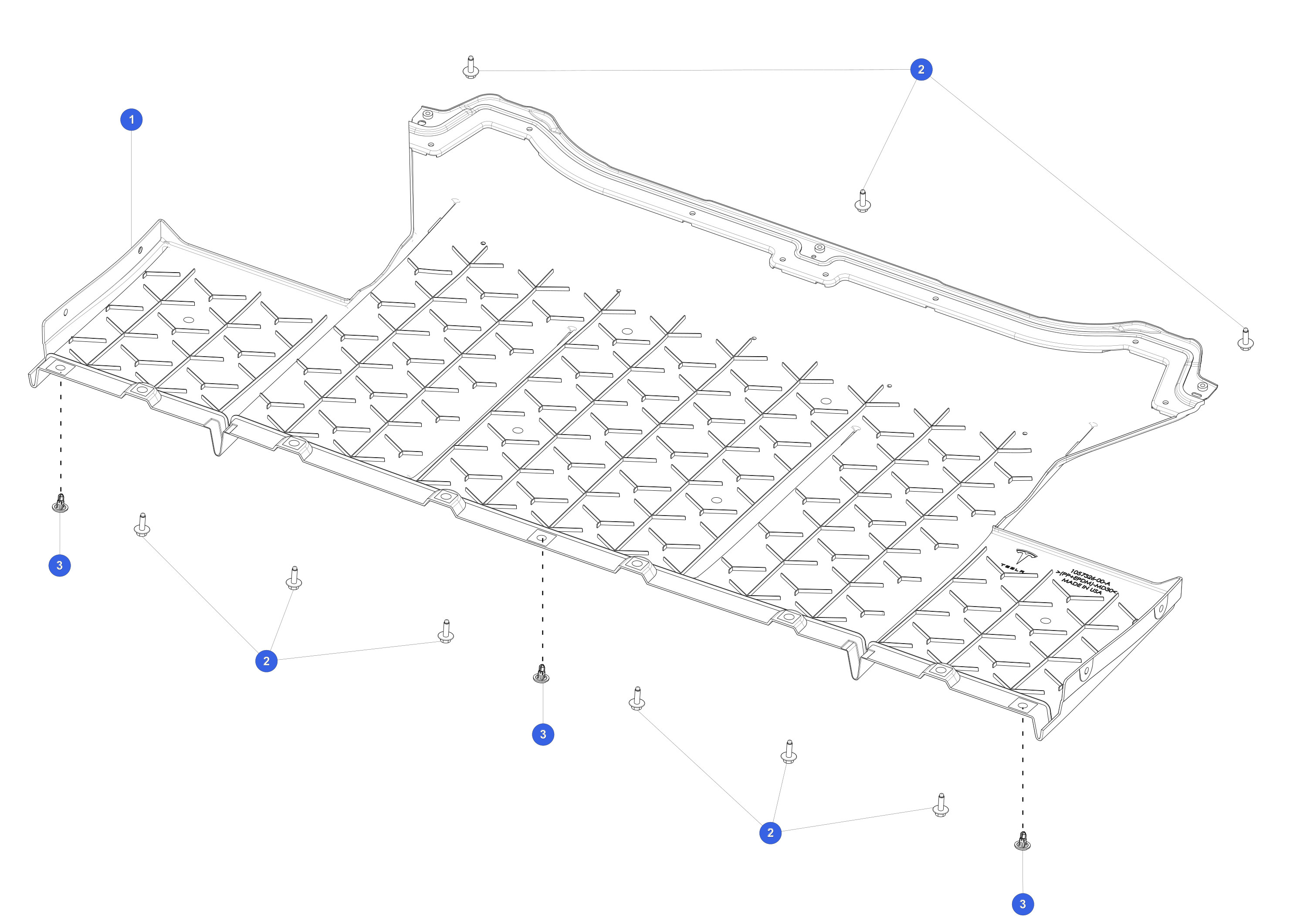 REAR AERO SHIELD – 1057326-00-C
