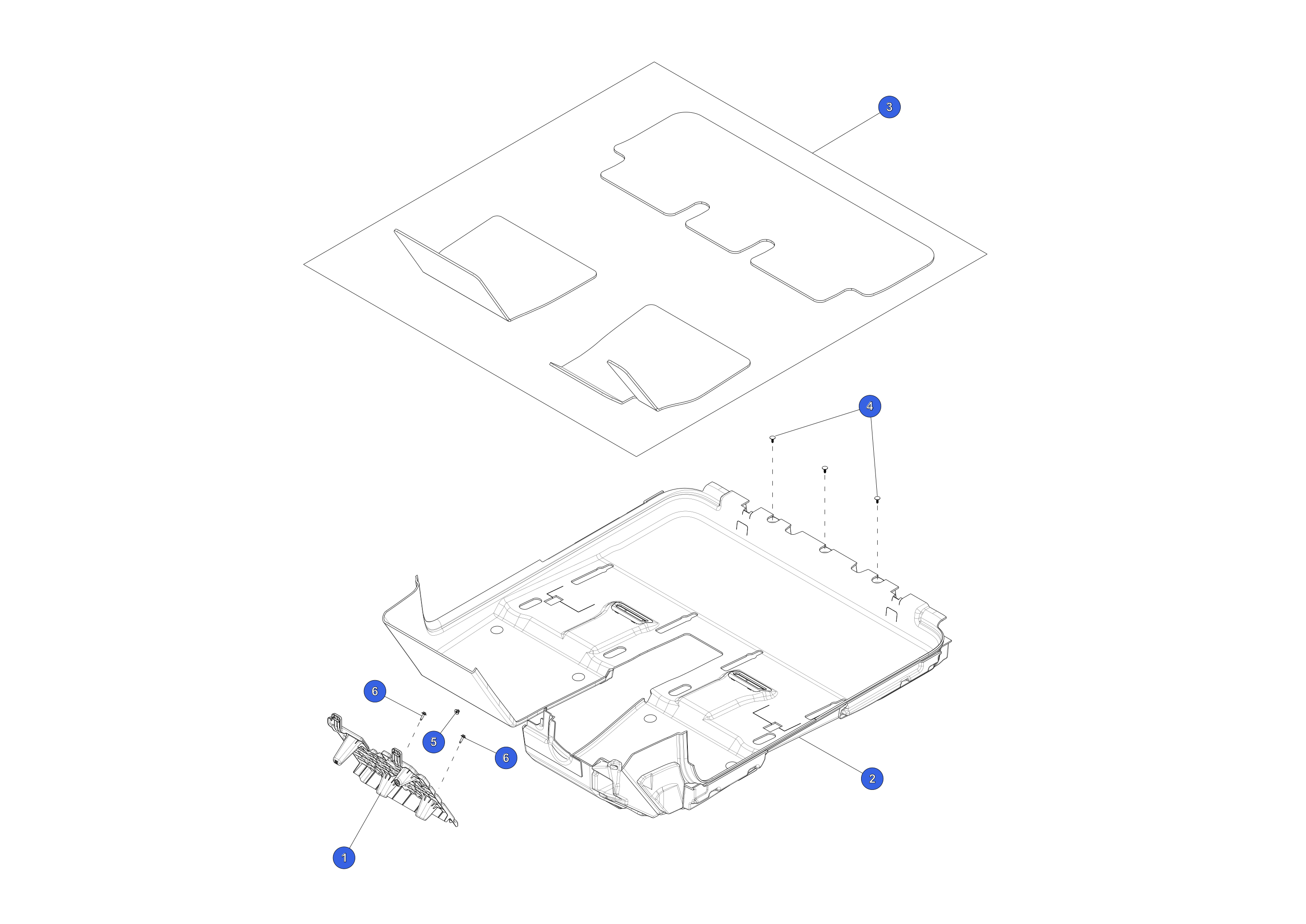 FLOOR MAT KIT – 1565563-00-B