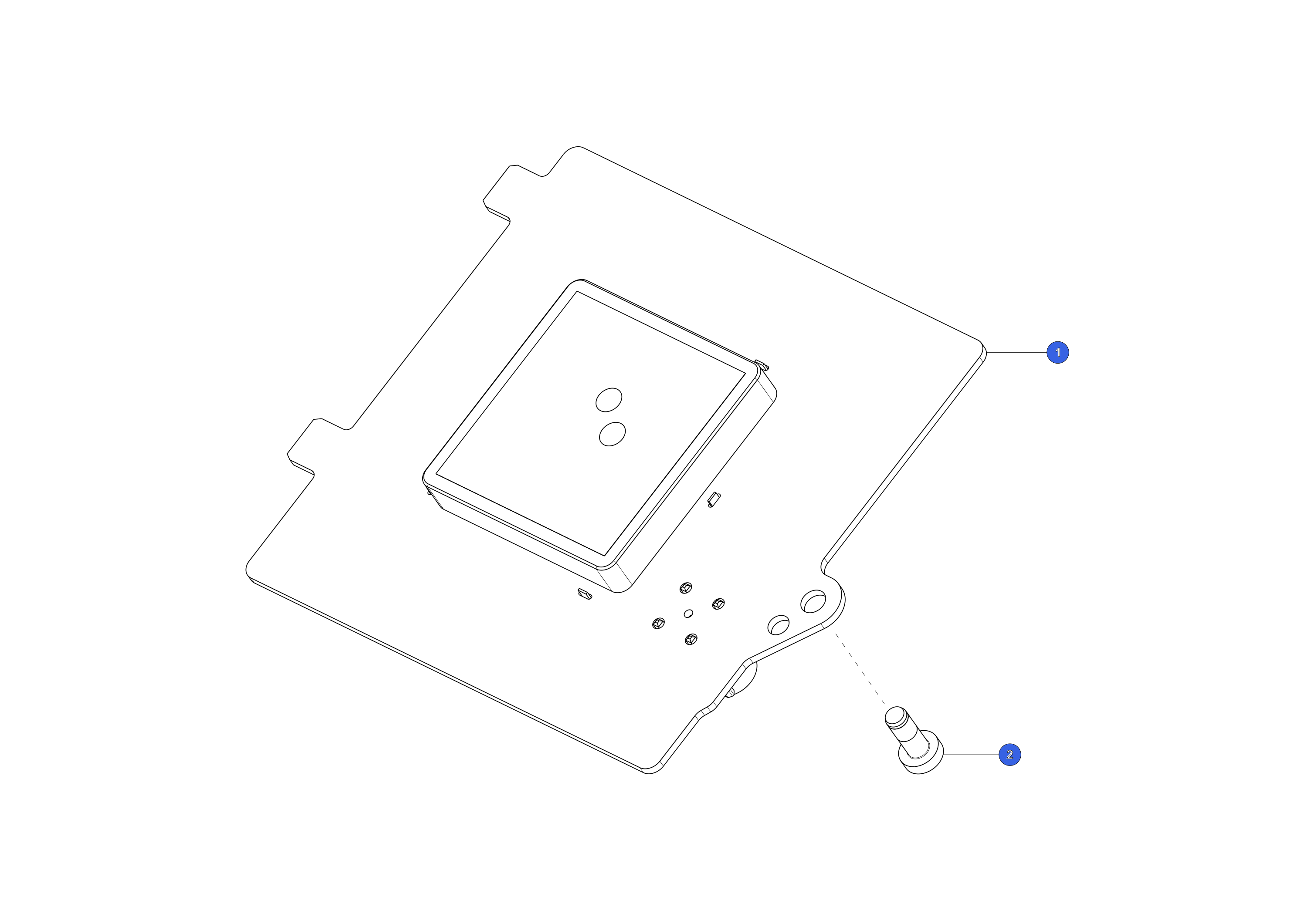 ASSEMBLY GNSS MILKWEED ANTENNA – 1920001-00-C