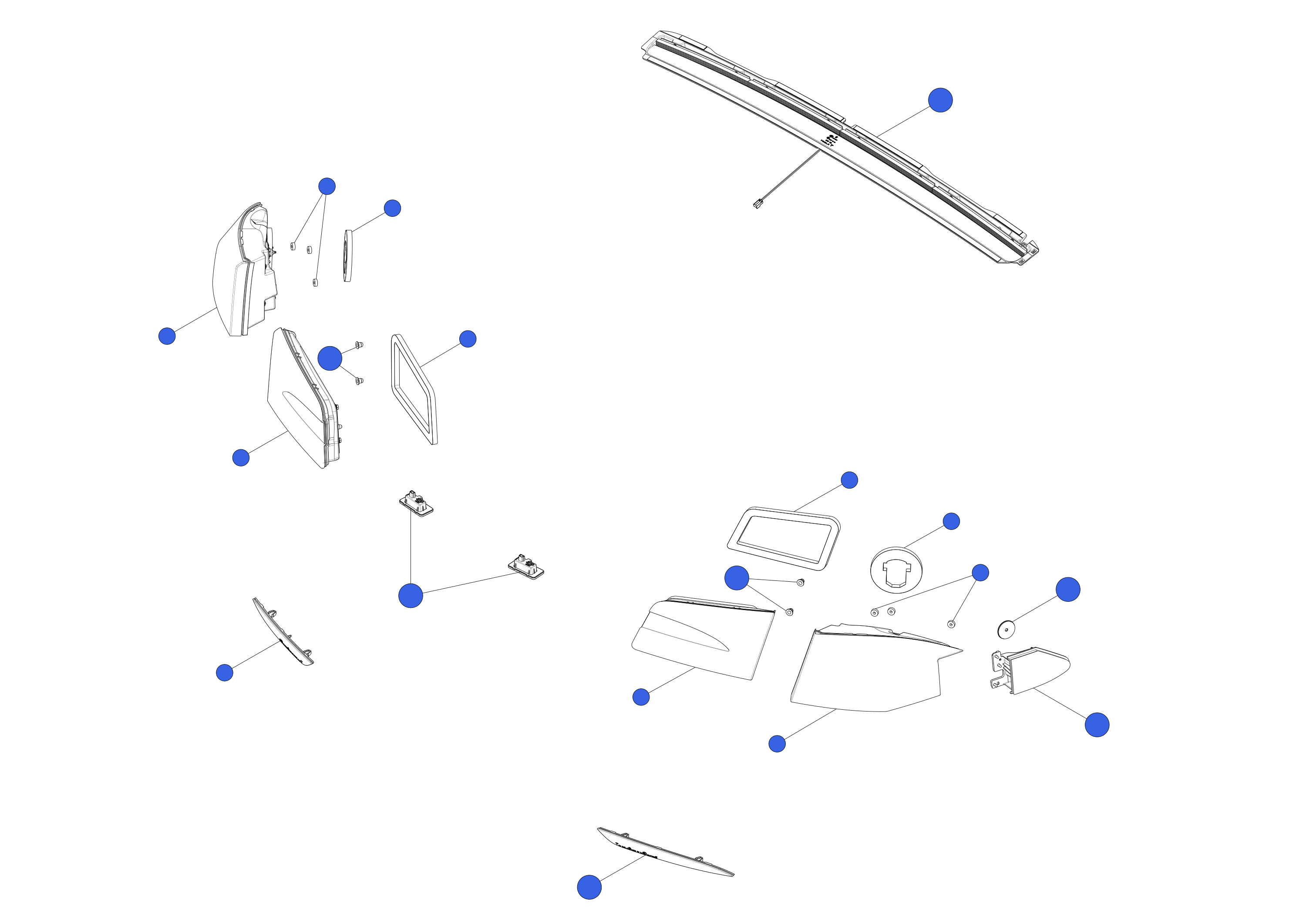 LAMP ASSEMBLY REAR LICENSE PLATE – 1034341-00-B