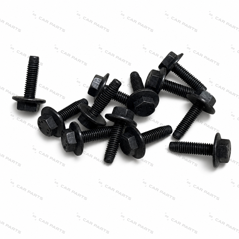 Real part photo: 1139785 - 1139785-00-A - BOLT,HF,M6-1.0x21[88],G1009[B],MAT for Model 3 - RR CAR PARTS