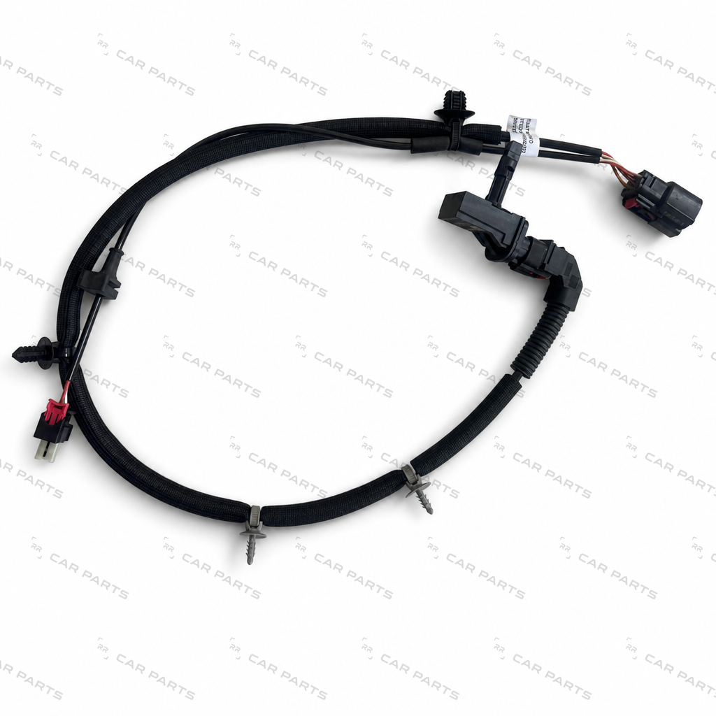 Real part photo: 1344764 - 1344764-00-E - FRONT WHEEL SPEED SENSOR - RIGHT HAND - PERFORMANCE for Model Y Juniper - RR CAR PARTS