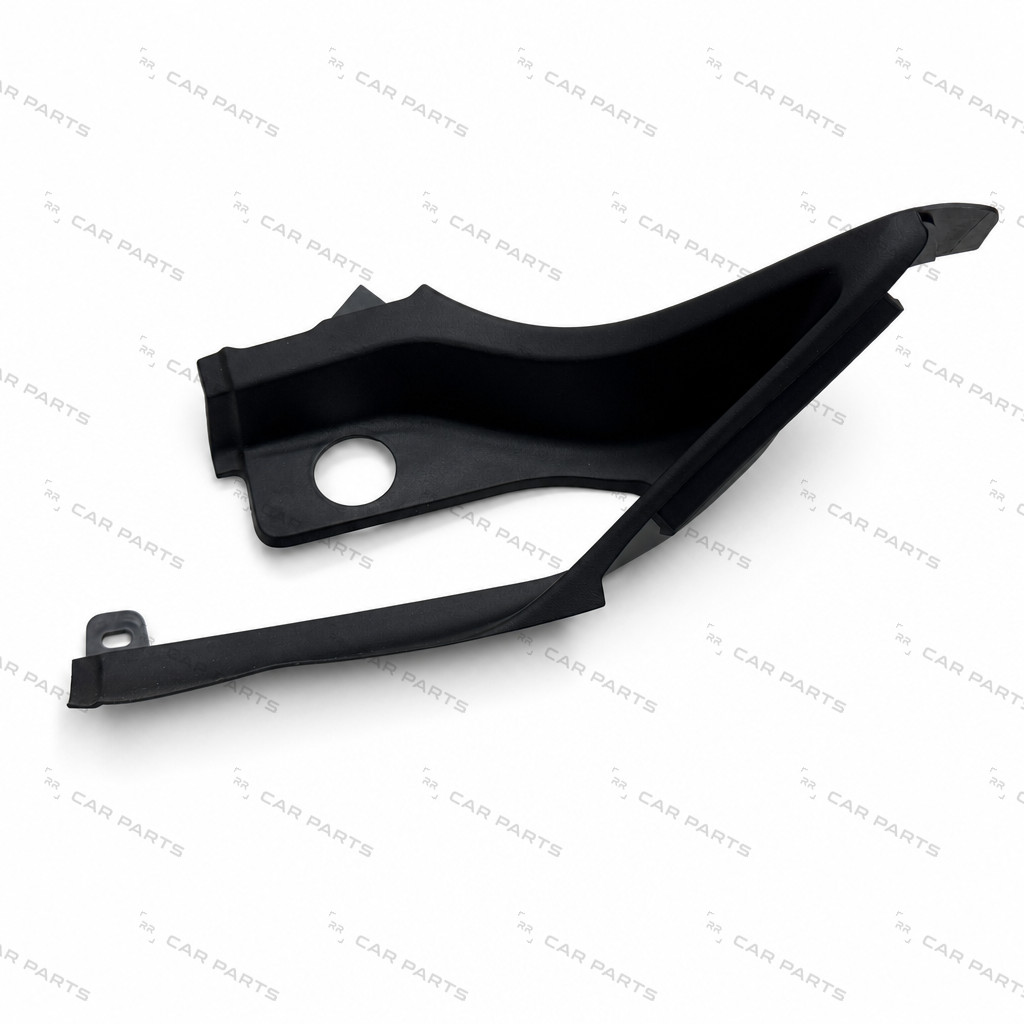 Real part photo: 1489397 - 1489397-00-A - ASSEMBLY HOOD HINGE COVER LEFT HAND for Model X (Mar 2021 - May 2025) - RR CAR PARTS