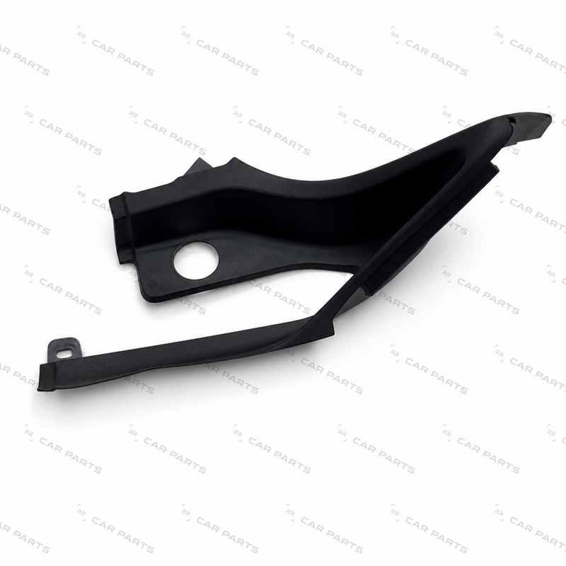Real part photo: 1489397 - 1489397-00-A - ASSEMBLY HOOD HINGE COVER LEFT HAND for Model X (Mar 2021 - May 2025) - RR CAR PARTS