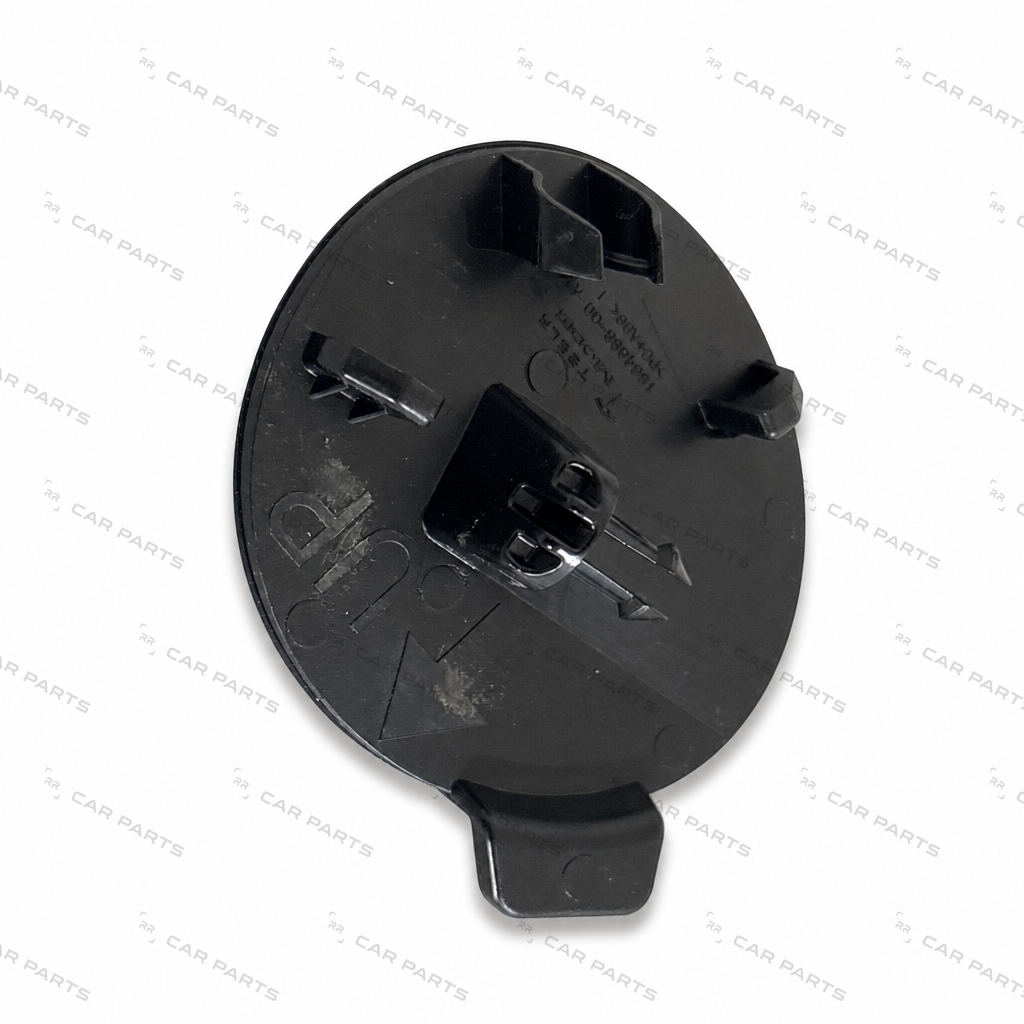 Real part photo: 1564688 - 1564688-00-A - TOW HOOK COVER - FRONT FASCIA for Model S (Feb 2021) - RR CAR PARTS