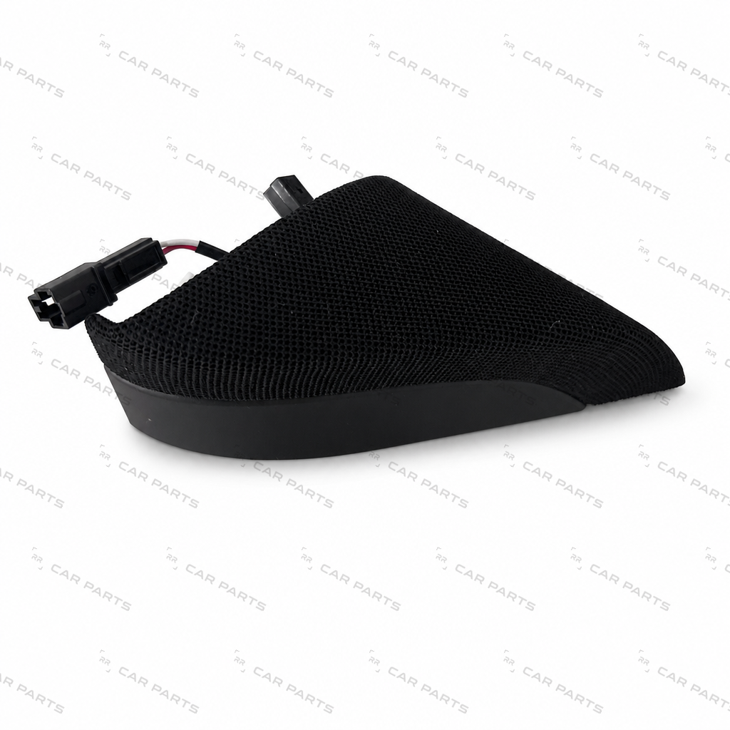 Real part photo: 1776478 - 1776478-10-C - DOOR TRIM- FRONT LEFT HAND- TWEETER- END ITEM for Model 3 (Sep 2023) Highland - RR CAR PARTS