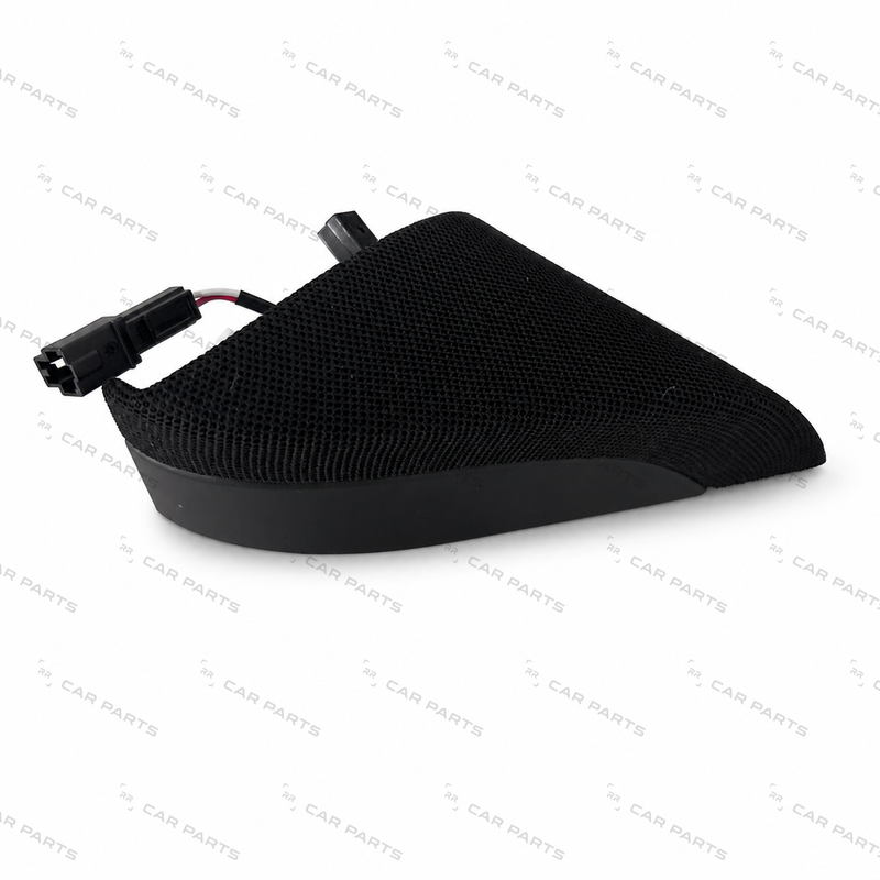 Real part photo: 1776478 - 1776478-10-C - DOOR TRIM- FRONT LEFT HAND- TWEETER- END ITEM for Model 3 (Sep 2023) Highland - RR CAR PARTS
