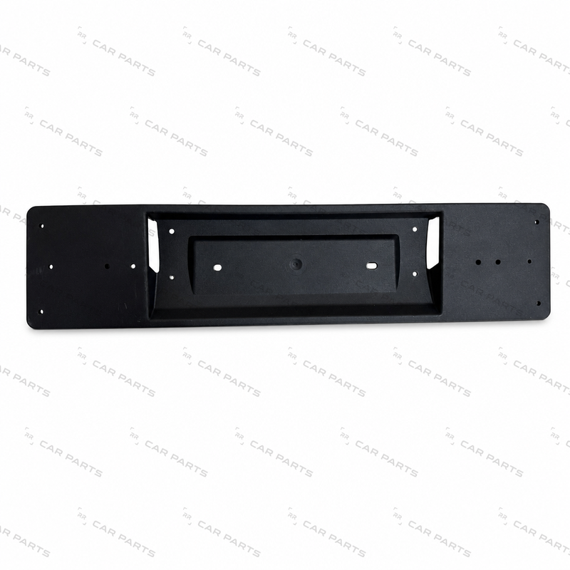 Real part photo: 1898729 - 1898729-00-F - FRONT LICENSE PLATE BRACKET EUROPE for Model Y Juniper - RR CAR PARTS