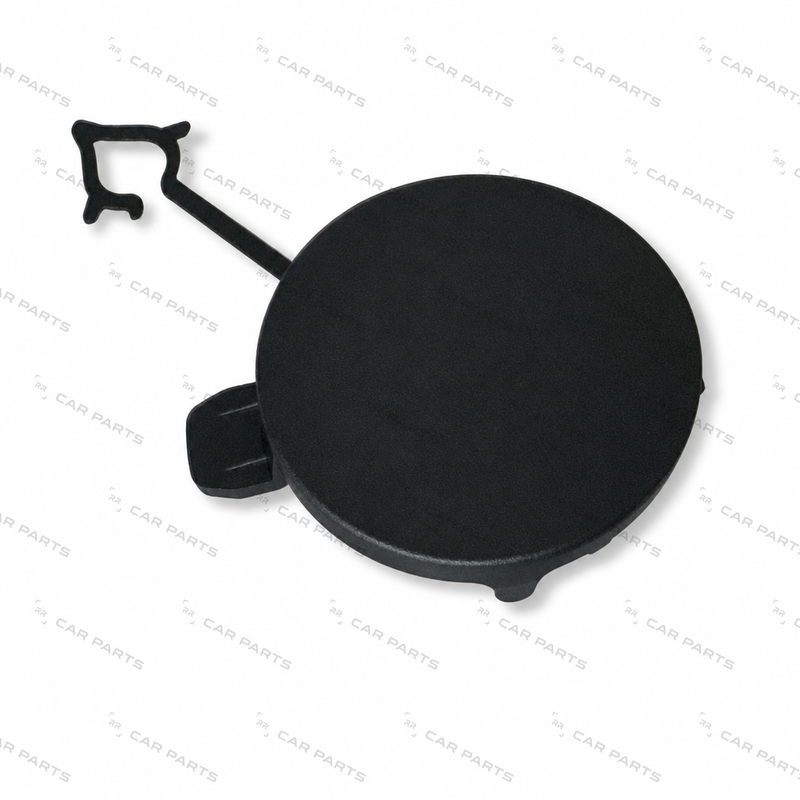 Real part photo: 1932668 - 1932668-00-B - TOW HOOK COVER - REAR FASCIA - PREMIUM for Model Y Juniper - RR CAR PARTS