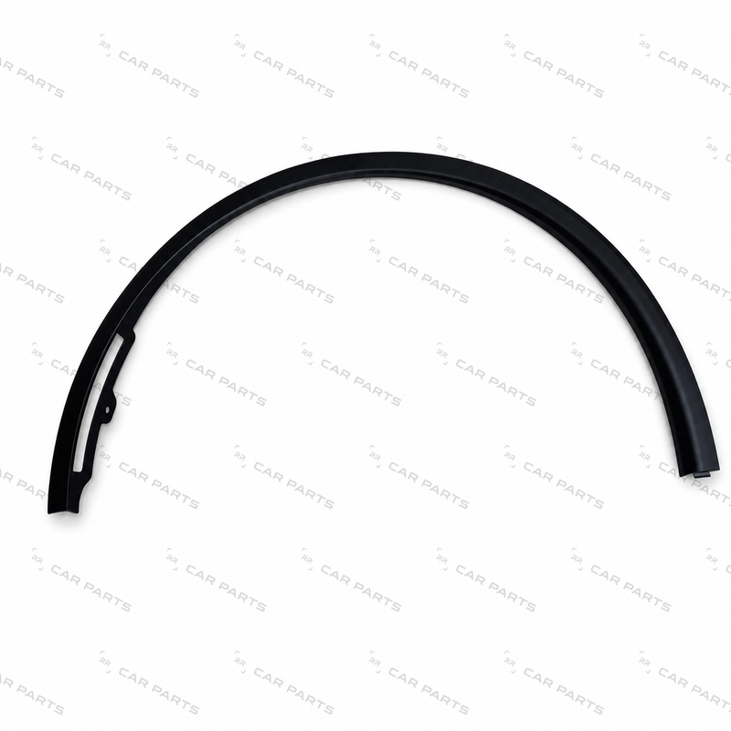 Real part photo: 1937597 - 1937597-00-C - ASSY, FENDER GARNISH, FT LH for Model Y Juniper - RR CAR PARTS