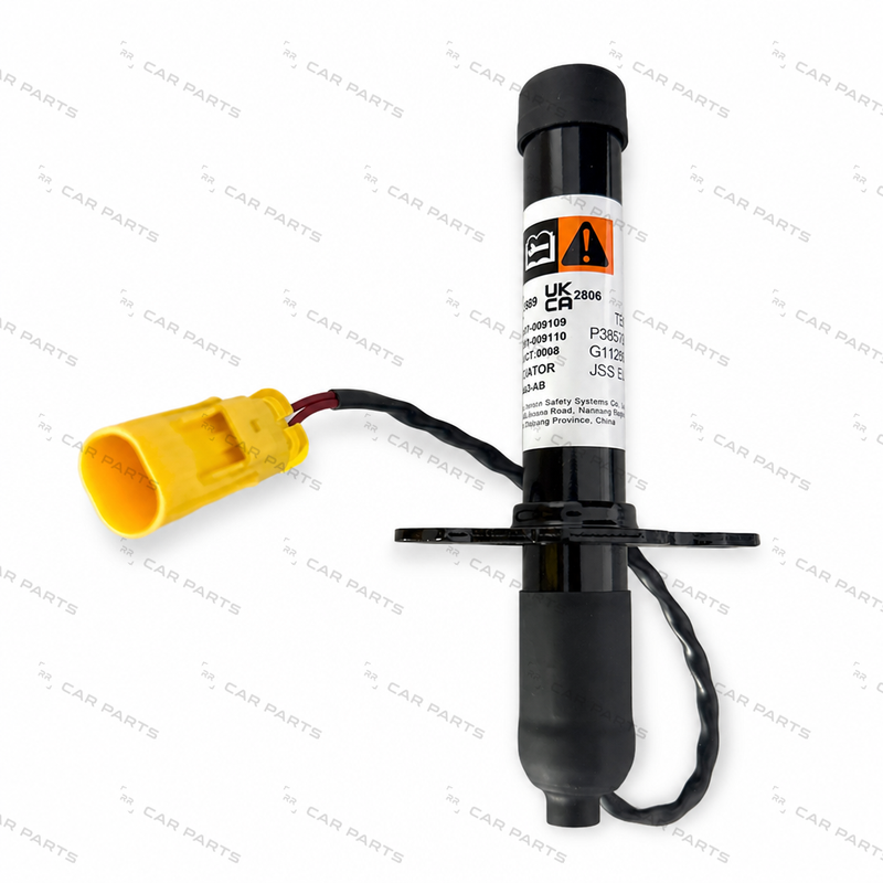 Real part photo: 3857505 - 3857505-E1-A - ACTUATOR PEDESTRIAN PROTECTION - ACTIVE HOOD for Model Y Juniper - RR CAR PARTS