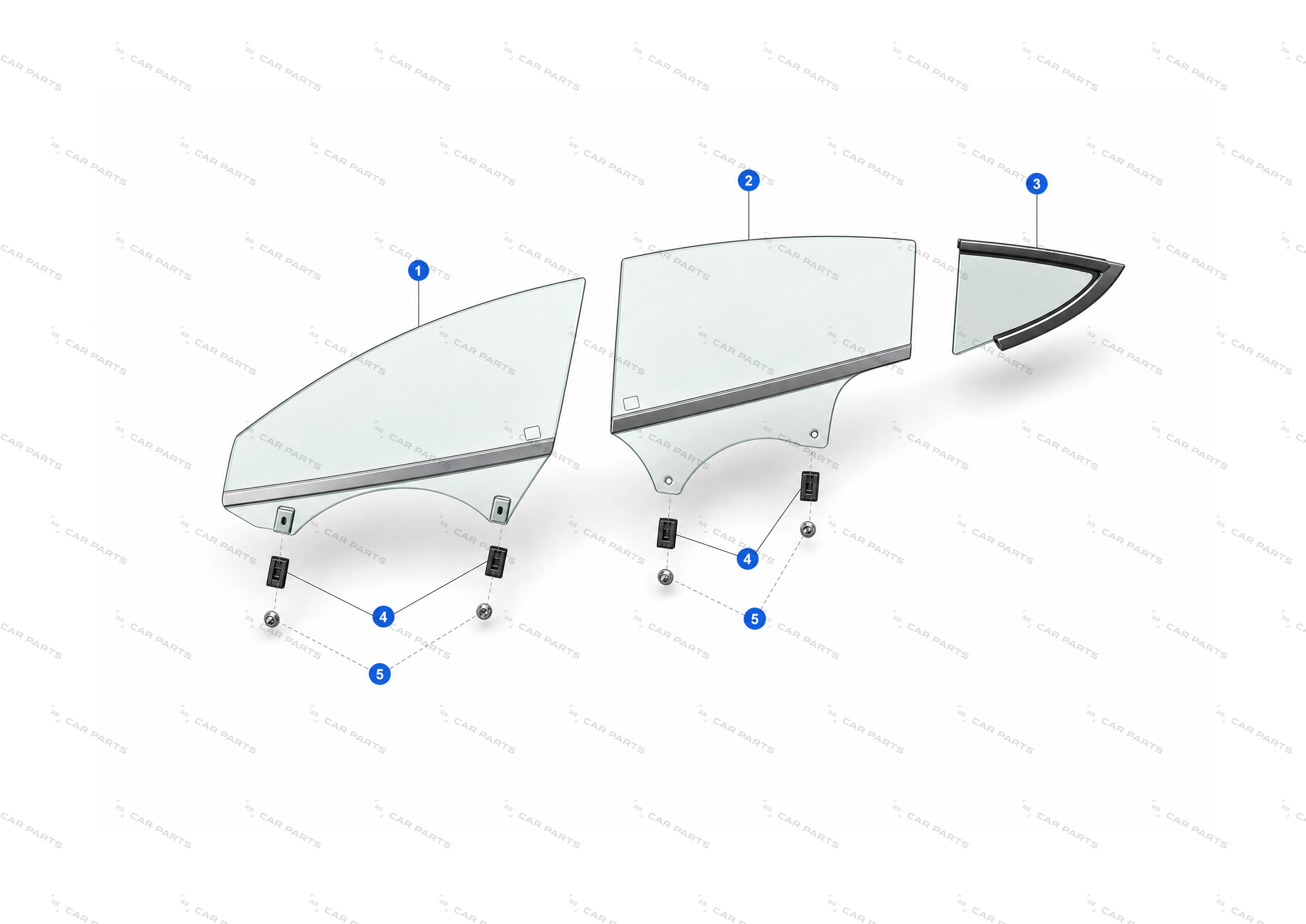 SYMMETRICAL LAMINATED SL GLASS- FD RIGHT HAND-CHINA – 1872444-00-C