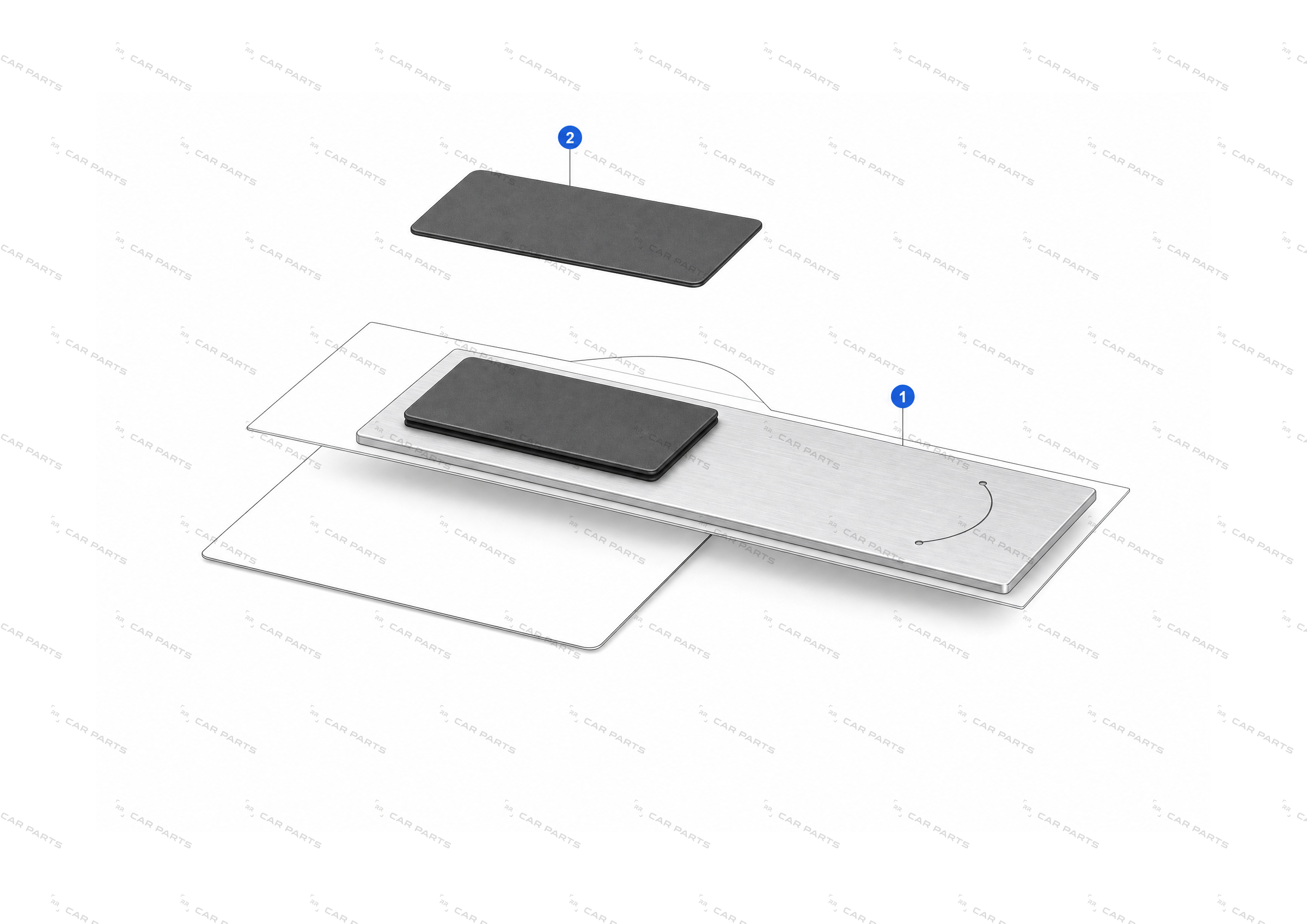 KEY CARD SLEEVE - NEAR FIELD CONNECTION (NFC) - ONE KEY CARD – 1131087-05-K