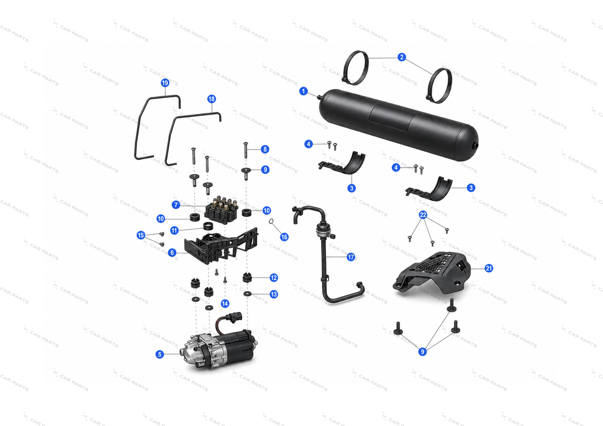 AIR SUSP COMPRESSOR BRKT – 1027918-00-C