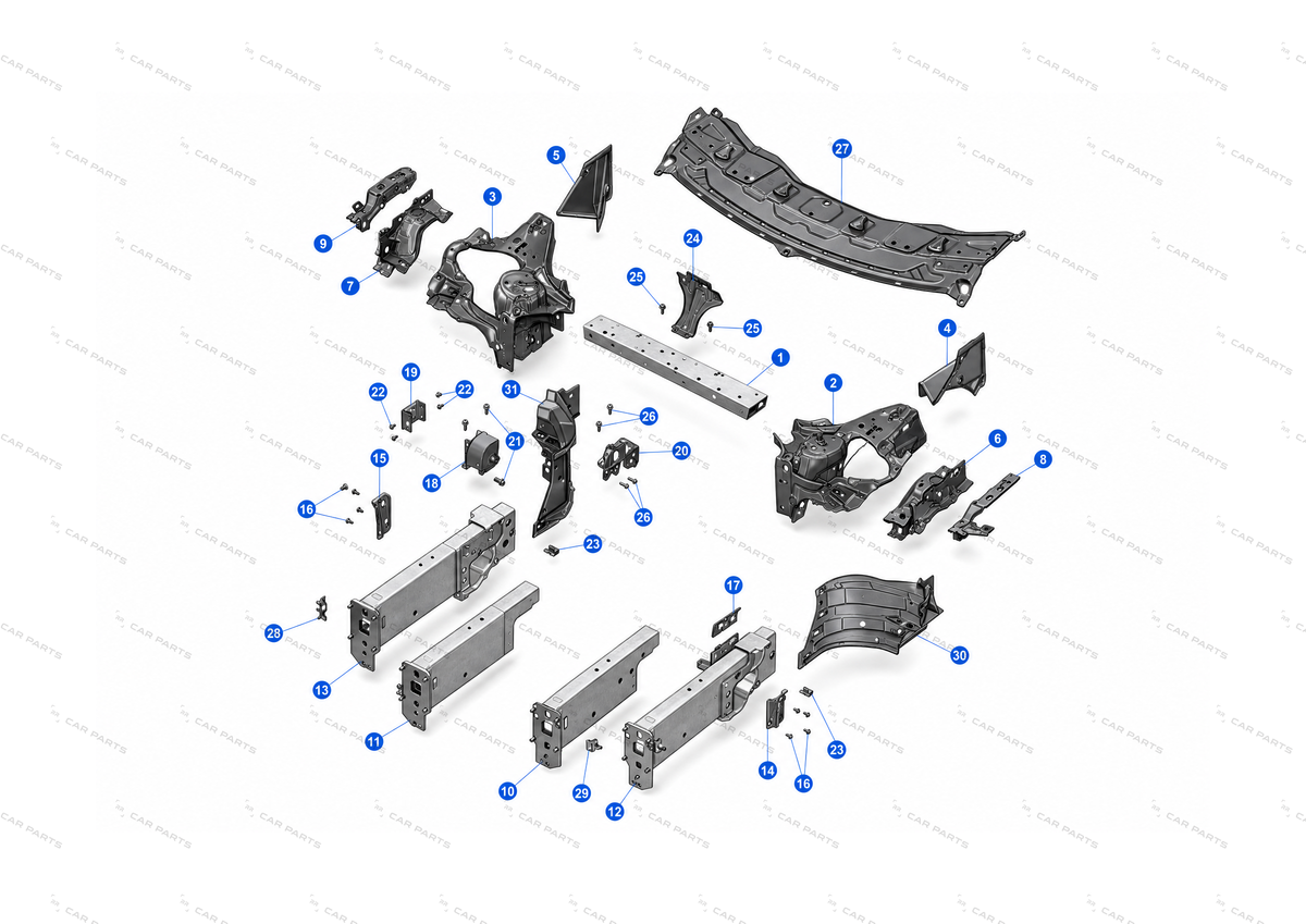 SVC Arc Repair Plate FR – 1483988-00-A