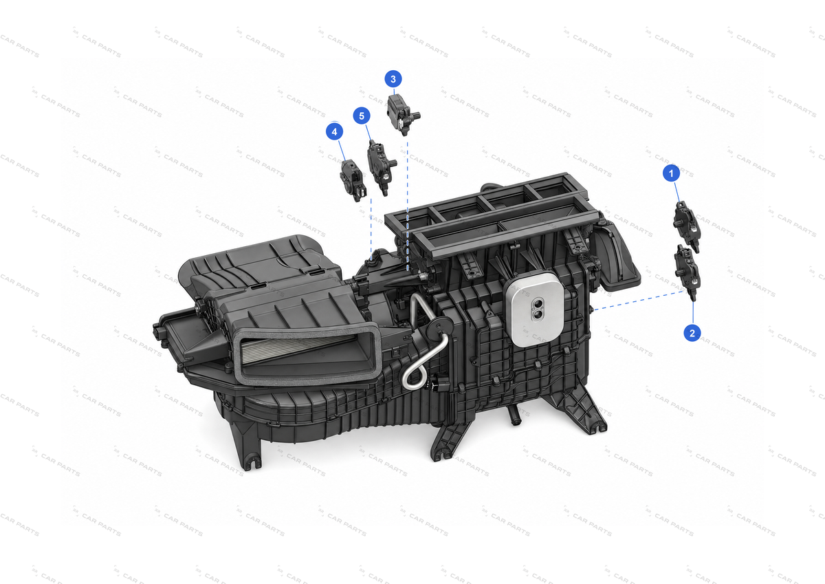 ACTUATOR ASSY - PASS TEMP – 6008247