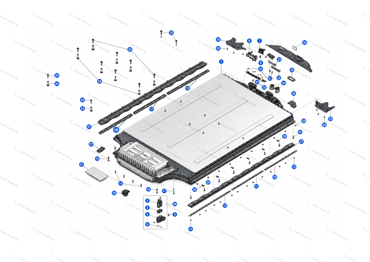 ASY,HDR,LV RAPIDMATE,HVBAT – 1041309-00-G