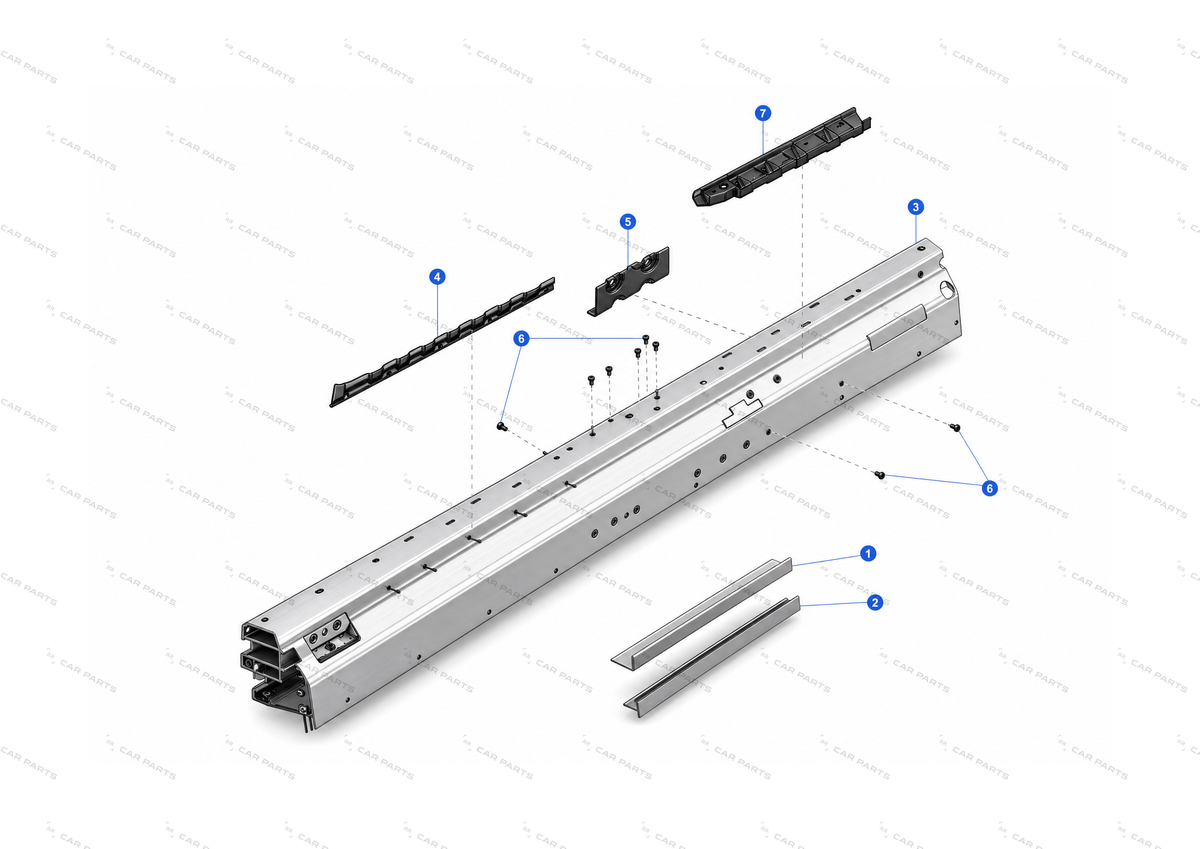 Asy, Side Sill COMP, RH, Service – 1073202-S0-B