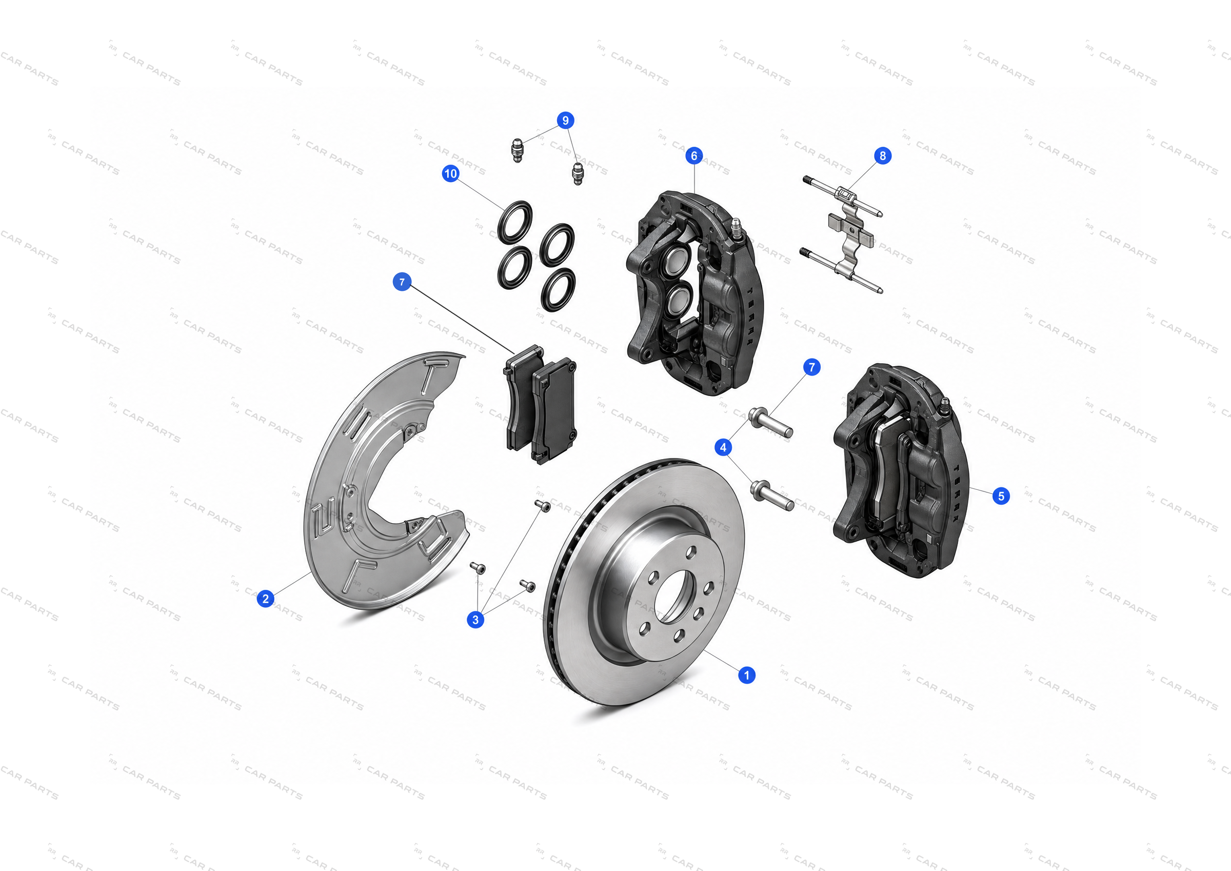 FRONT CALIPER REPAIR KIT – 8008305-00-A