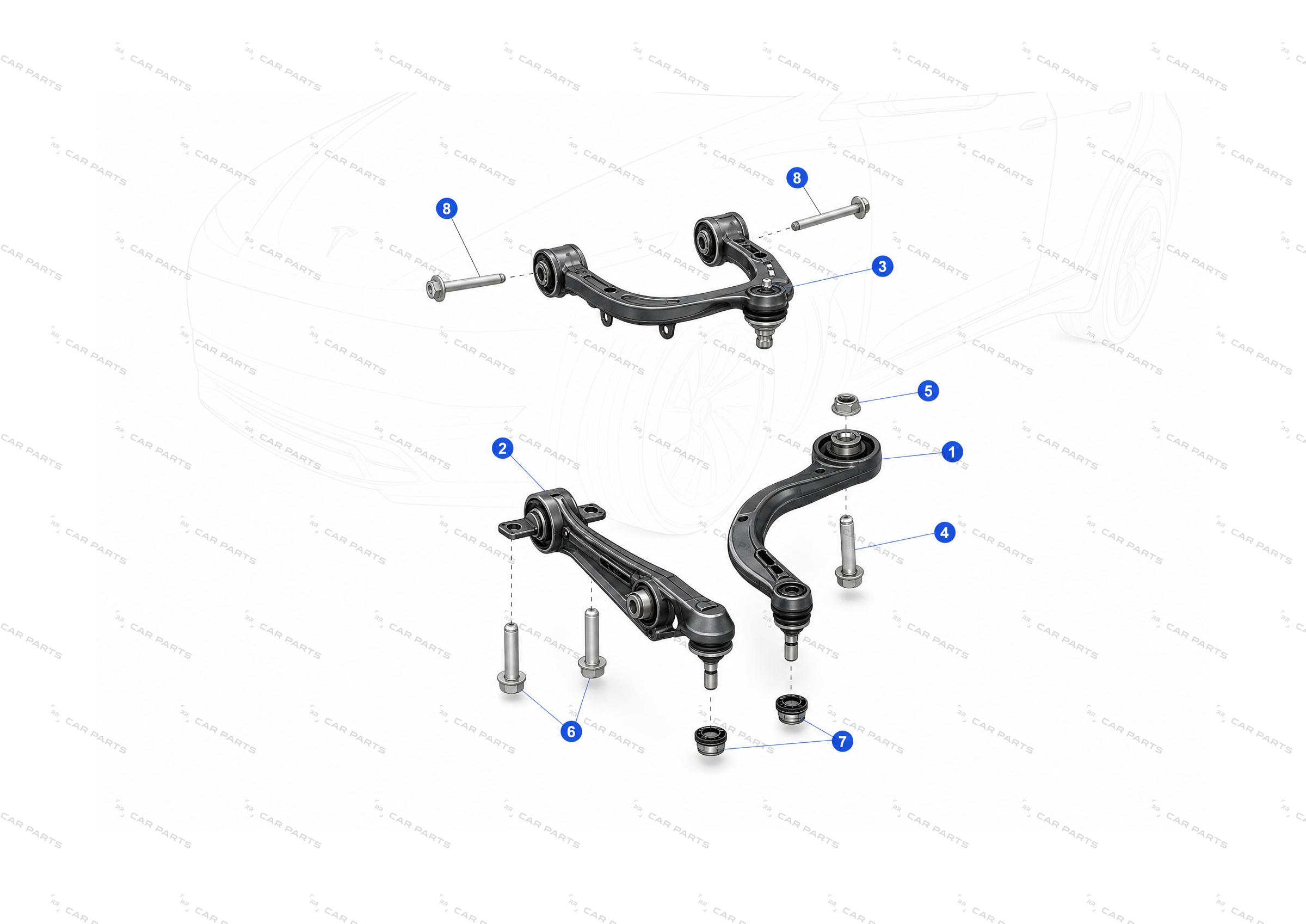 FRONT LOWER COMPLIANCE LINK ASSEMBLY - RIGHT HAND – 1044359-00-A