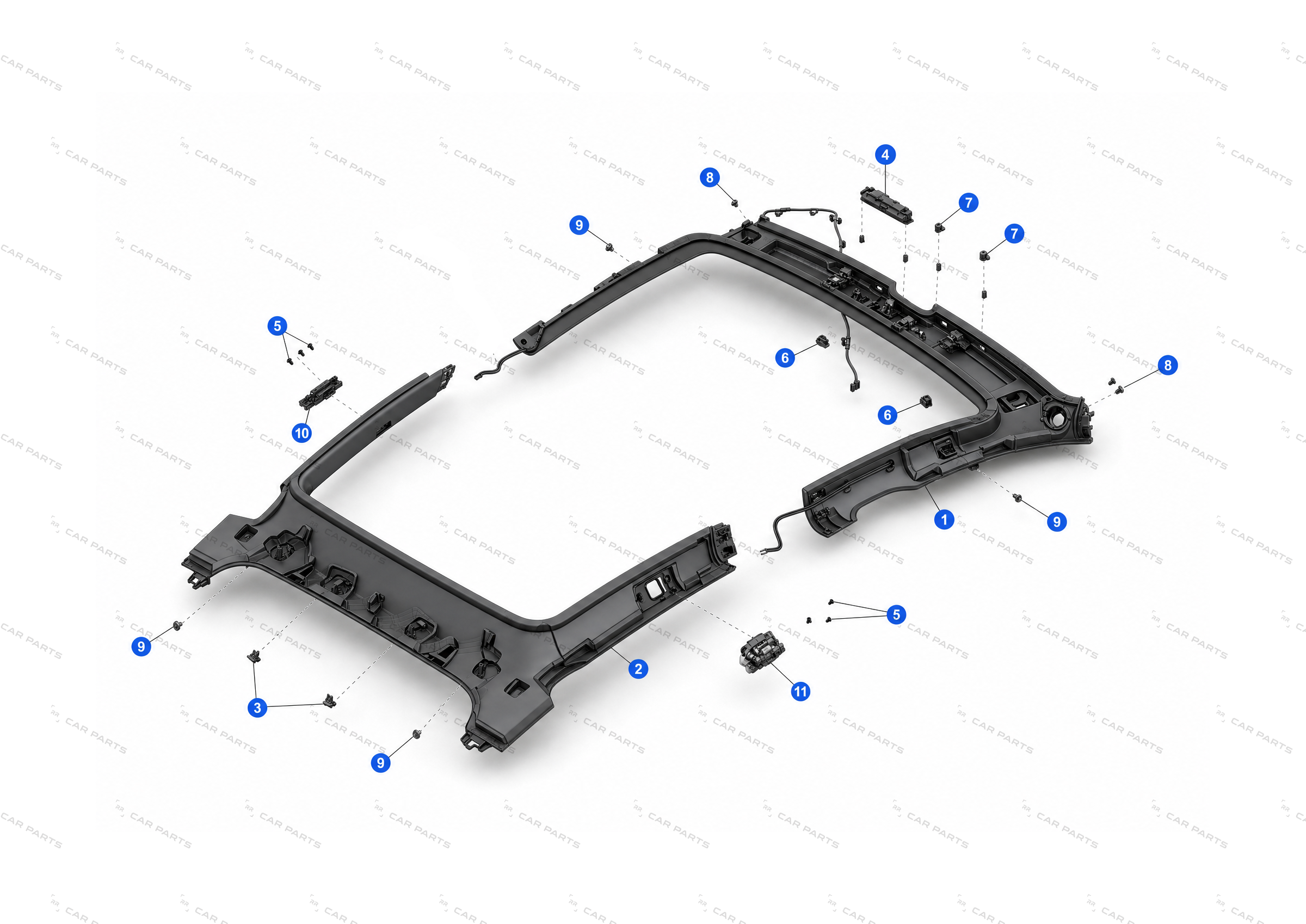 HEADLINER - HIGH RETENTION CLIP – 1621417-00-C