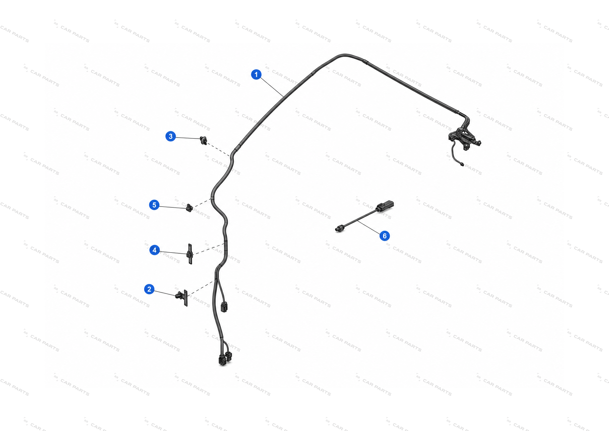 CLIP - TAPEON - 7X12 - BLACK - DOUBLE SIDED (50 pcs.) – 1037939-00-A
